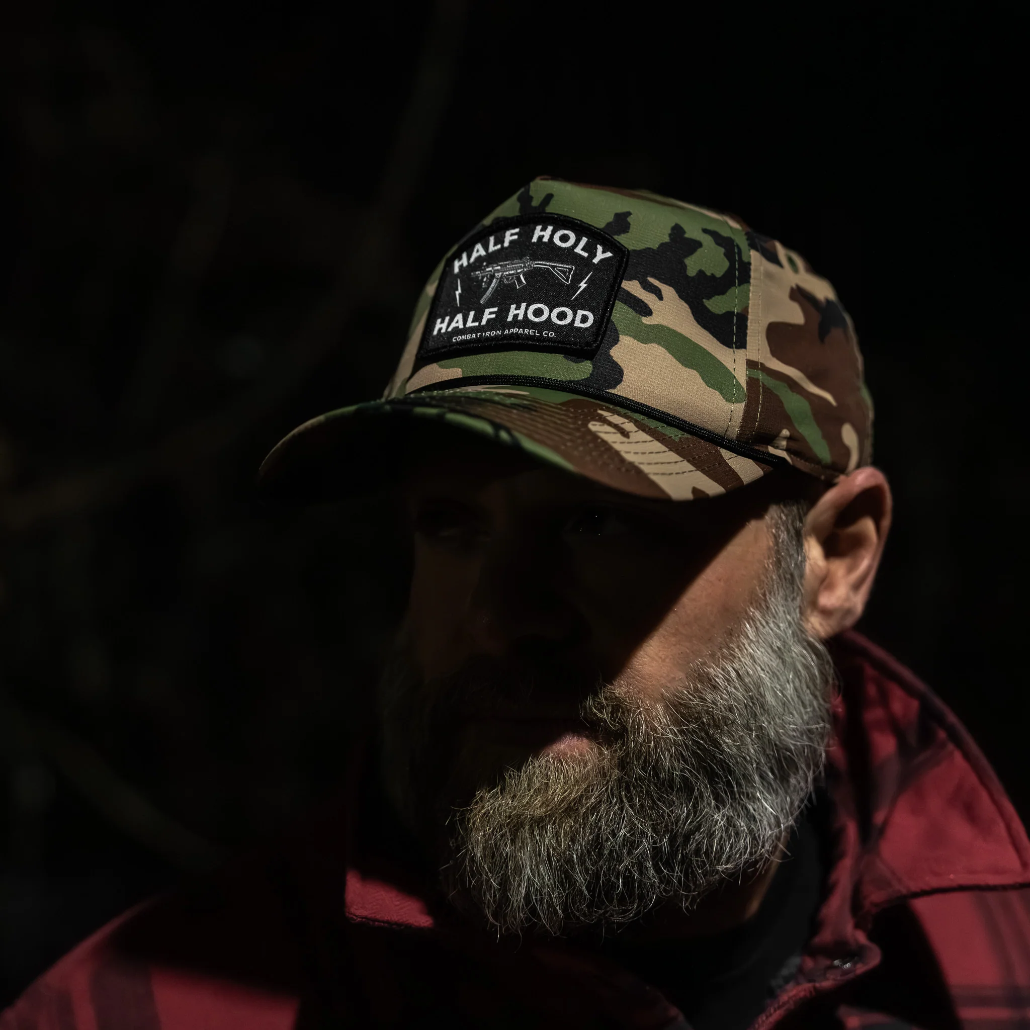 Half Holy. Half Hood. Patch Weekender Snapback - Image 31