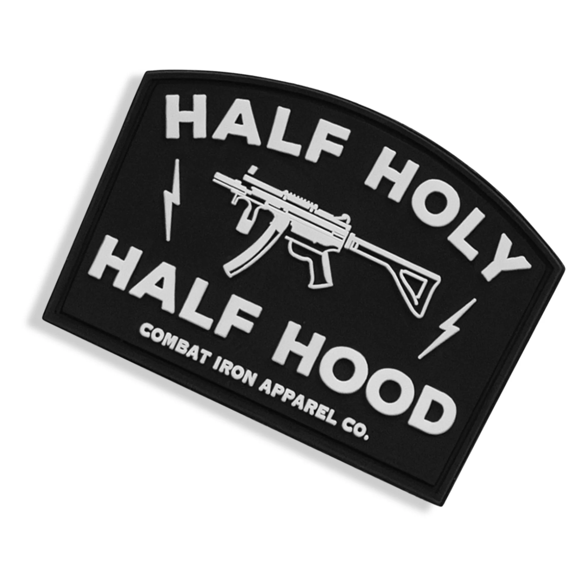 Half Holy Half Hood PVC Patch - Image 6