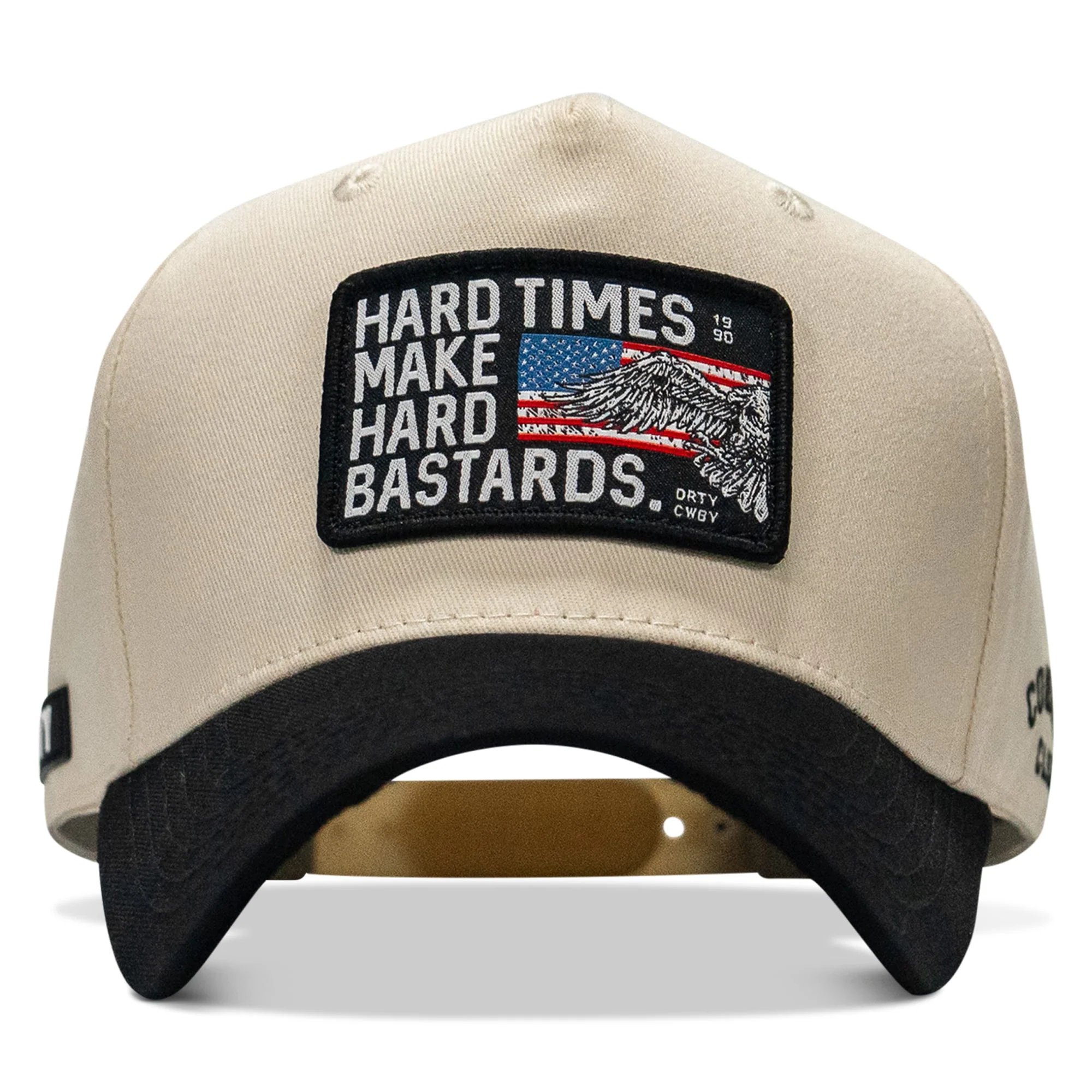 Hard Times Make Hard Bastards Patch 5 Panel Workhorse Snapback