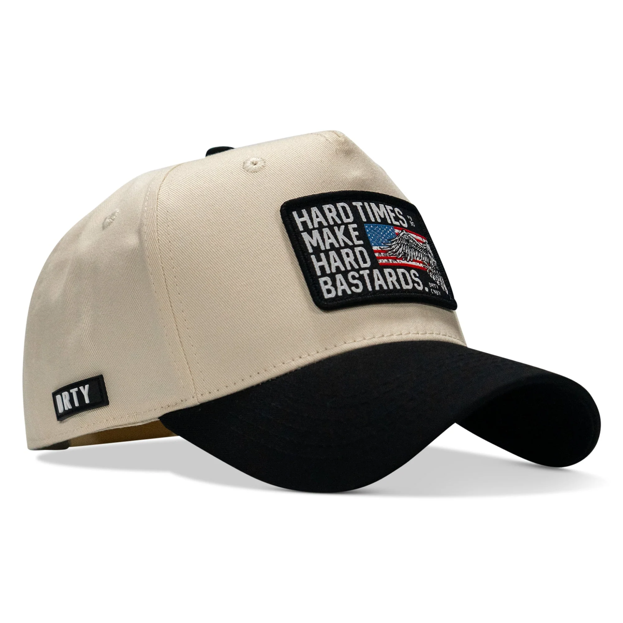 Hard Times Make Hard Bastards Patch 5 Panel Workhorse Snapback - Image 2