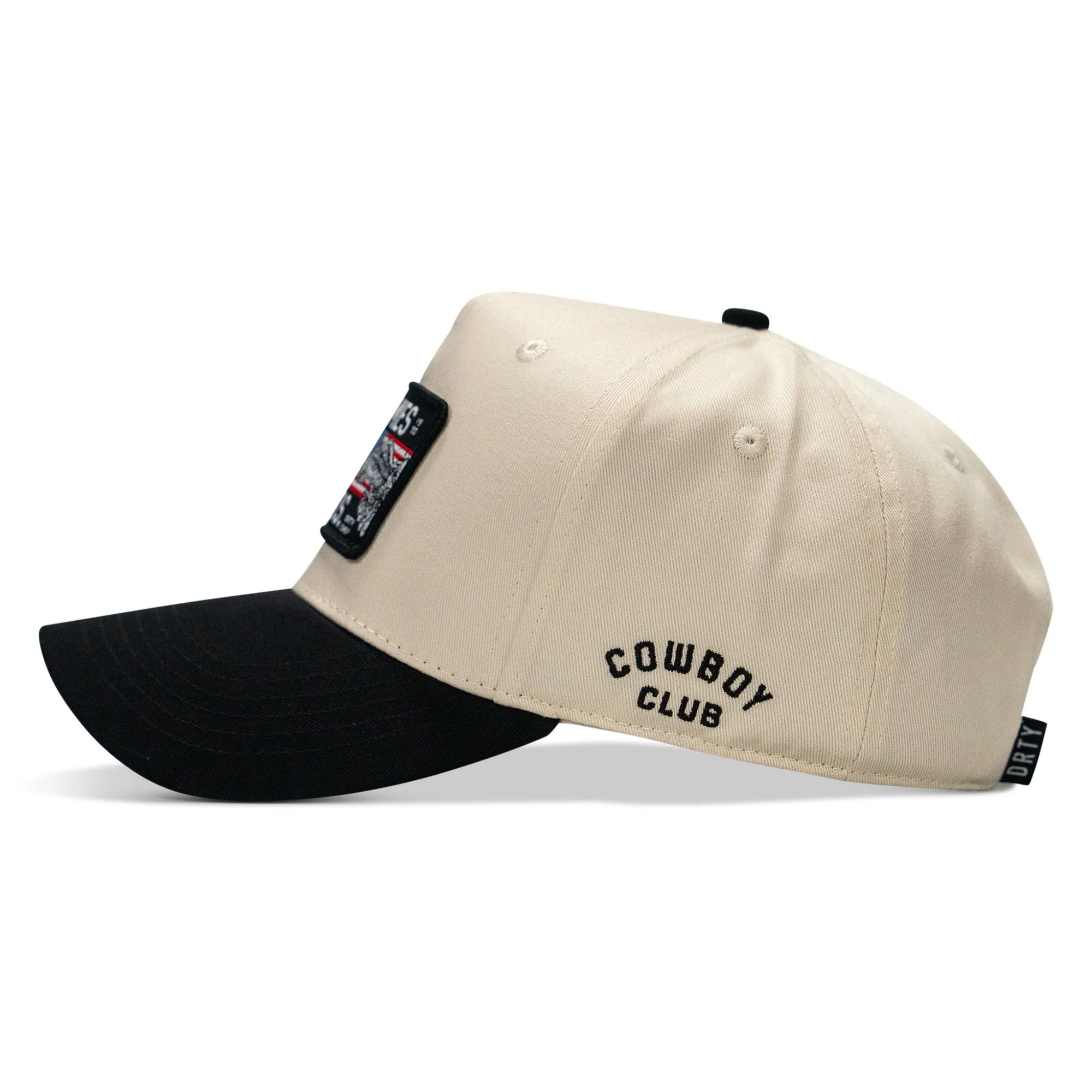 Hard Times Make Hard Bastards Patch 5 Panel Workhorse Snapback - Image 5