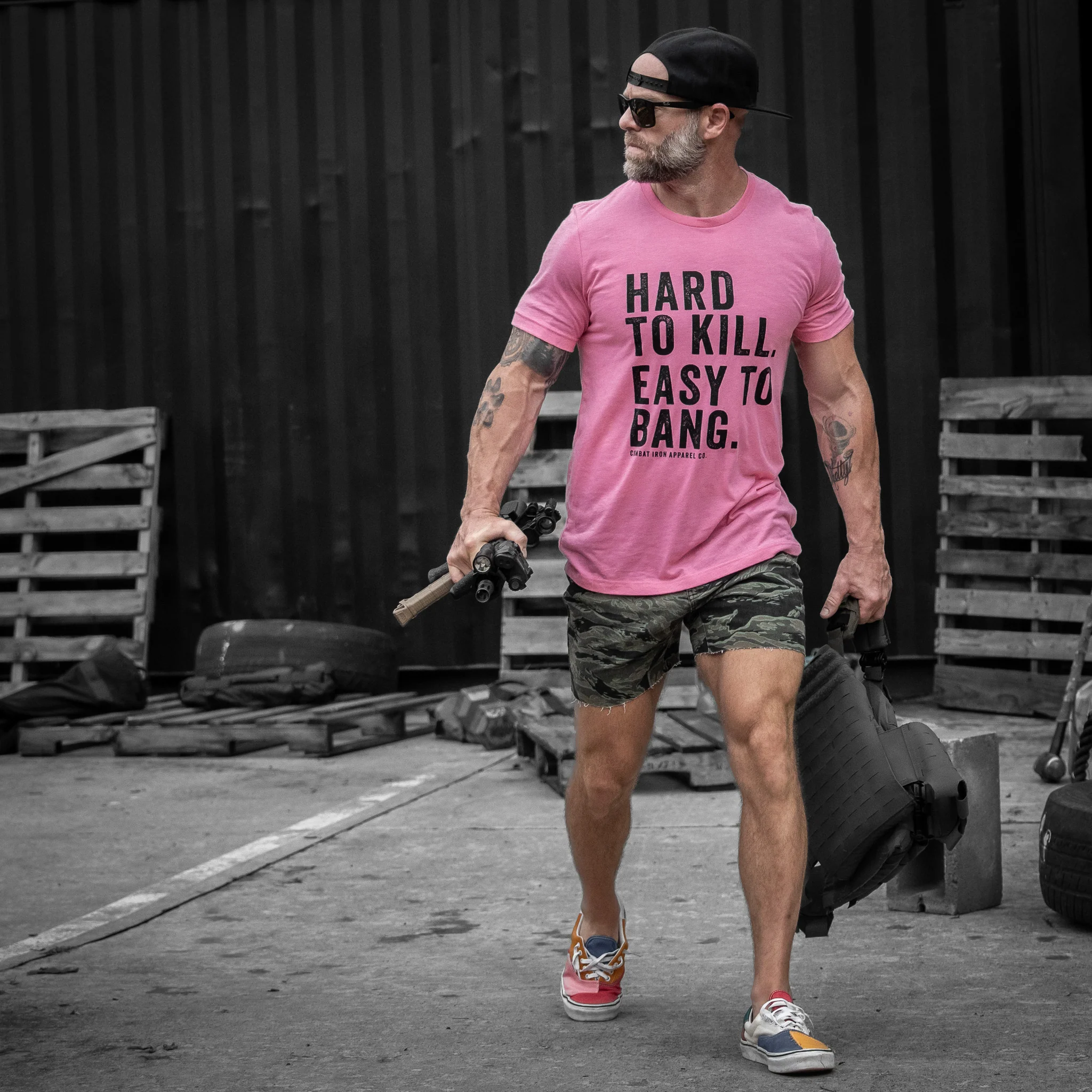 Hard to Kill. Easy to Bang. Men's T-Shirt - Image 14