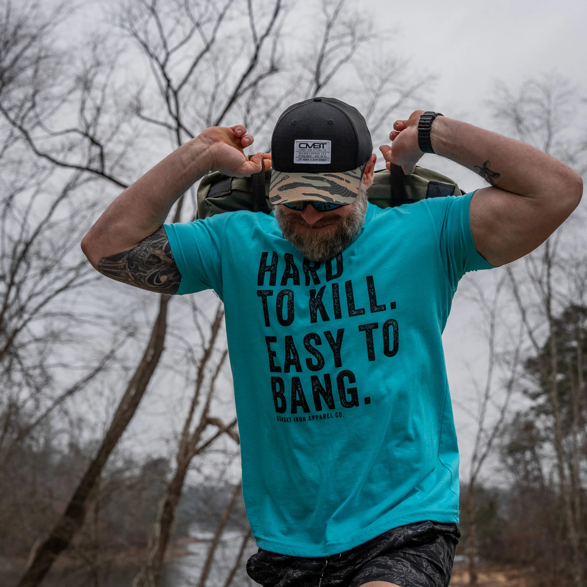 Hard to Kill. Easy to Bang. Men's T-Shirt - Image 19