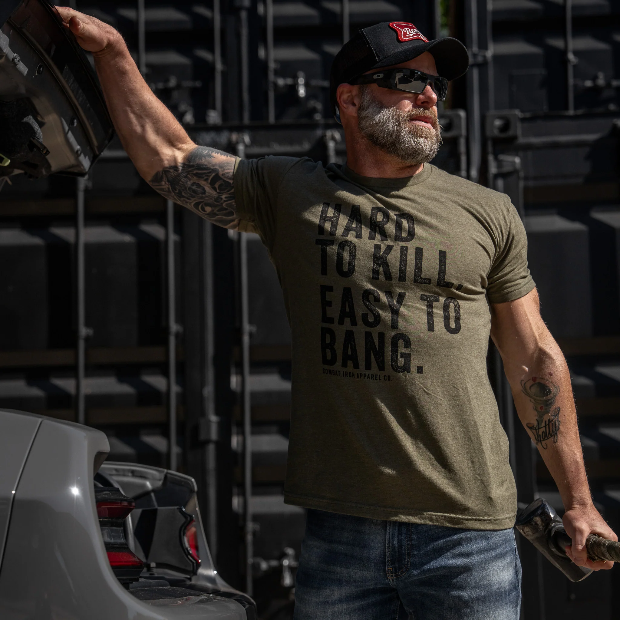 Hard to Kill. Easy to Bang. Men's T-Shirt - Image 24