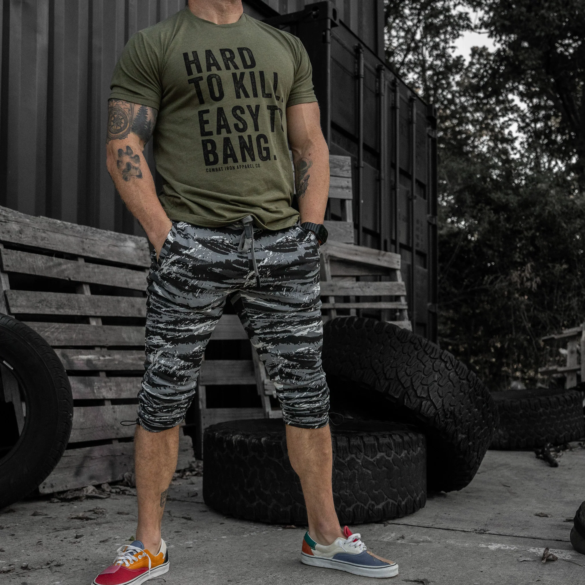 Hard to Kill. Easy to Bang. Men's T-Shirt - Image 27