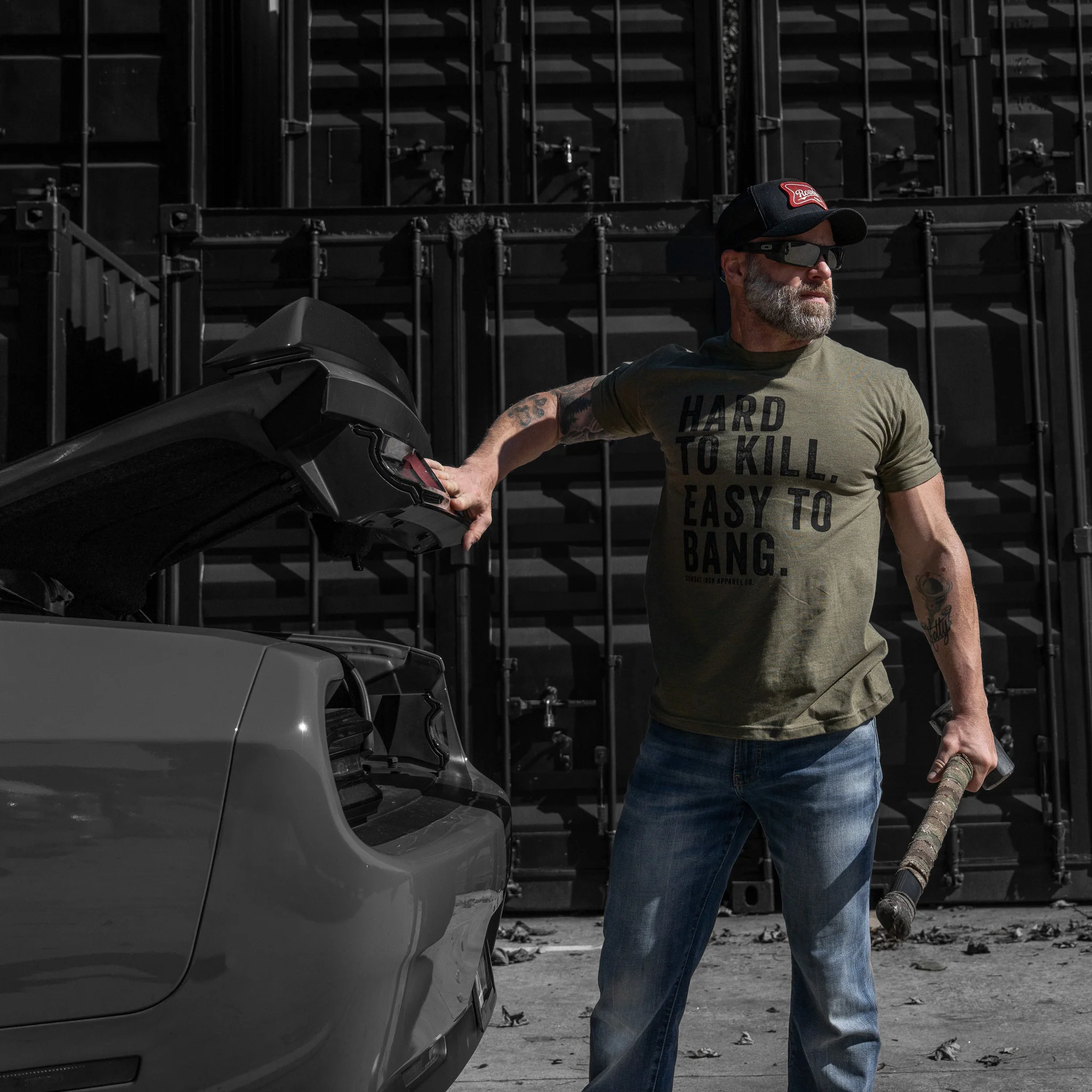 Hard to Kill. Easy to Bang. Men's T-Shirt - Image 28