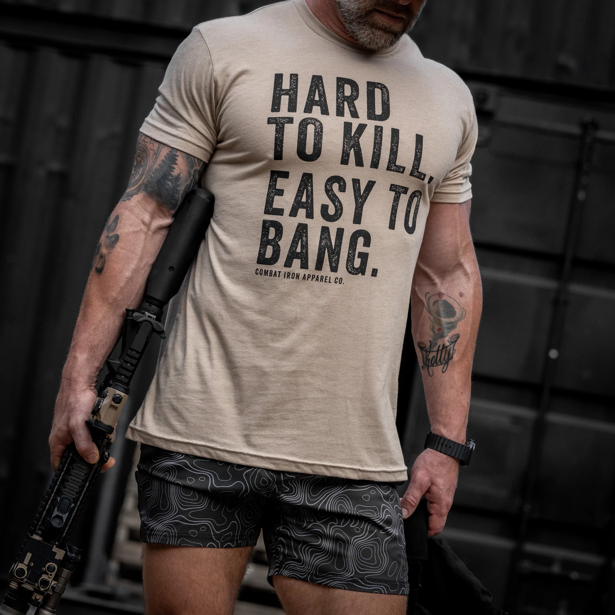 Hard to Kill. Easy to Bang. Men's T-Shirt - Image 31