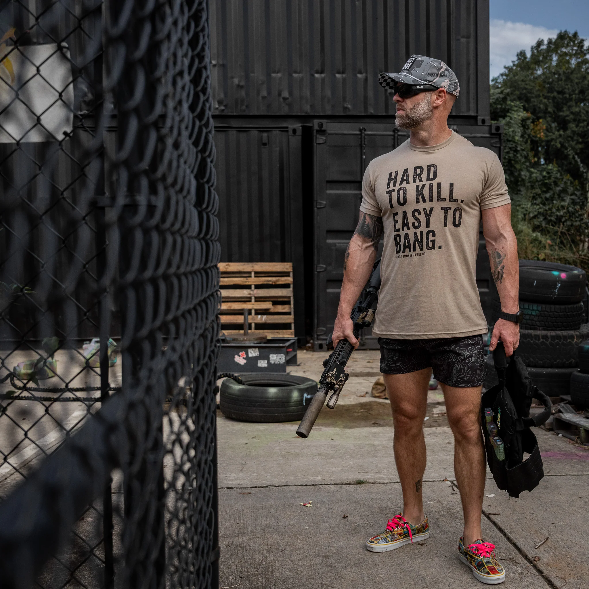 Hard to Kill. Easy to Bang. Men's T-Shirt - Image 35