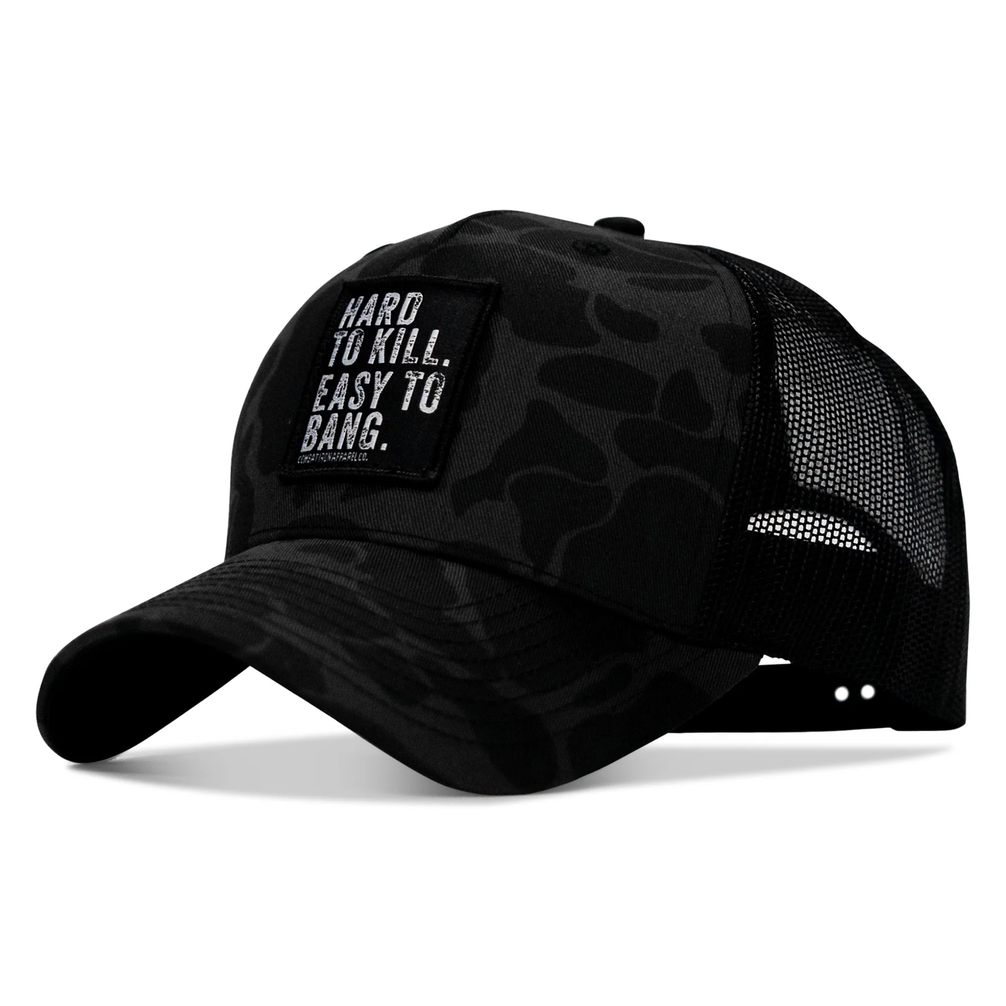 Hard to Kill. Easy to Bang. Patch Snapback Hat - Image 15