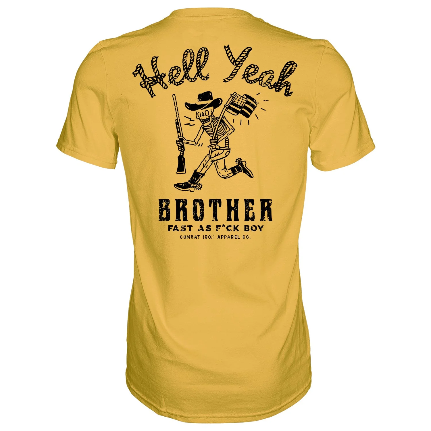 Hell Yeah Brother Cowboy Men's T-Shirt - Image 12