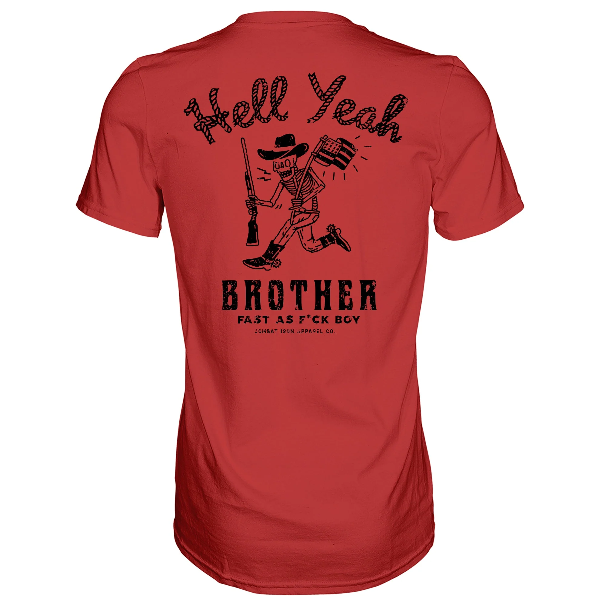 Hell Yeah Brother Cowboy Men's T-Shirt - Image 8