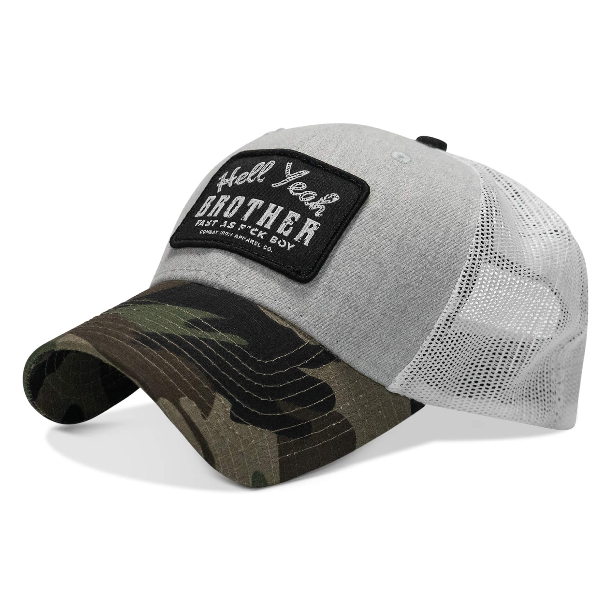 Hell Yeah Brother Patch Snapback Hat - Image 17