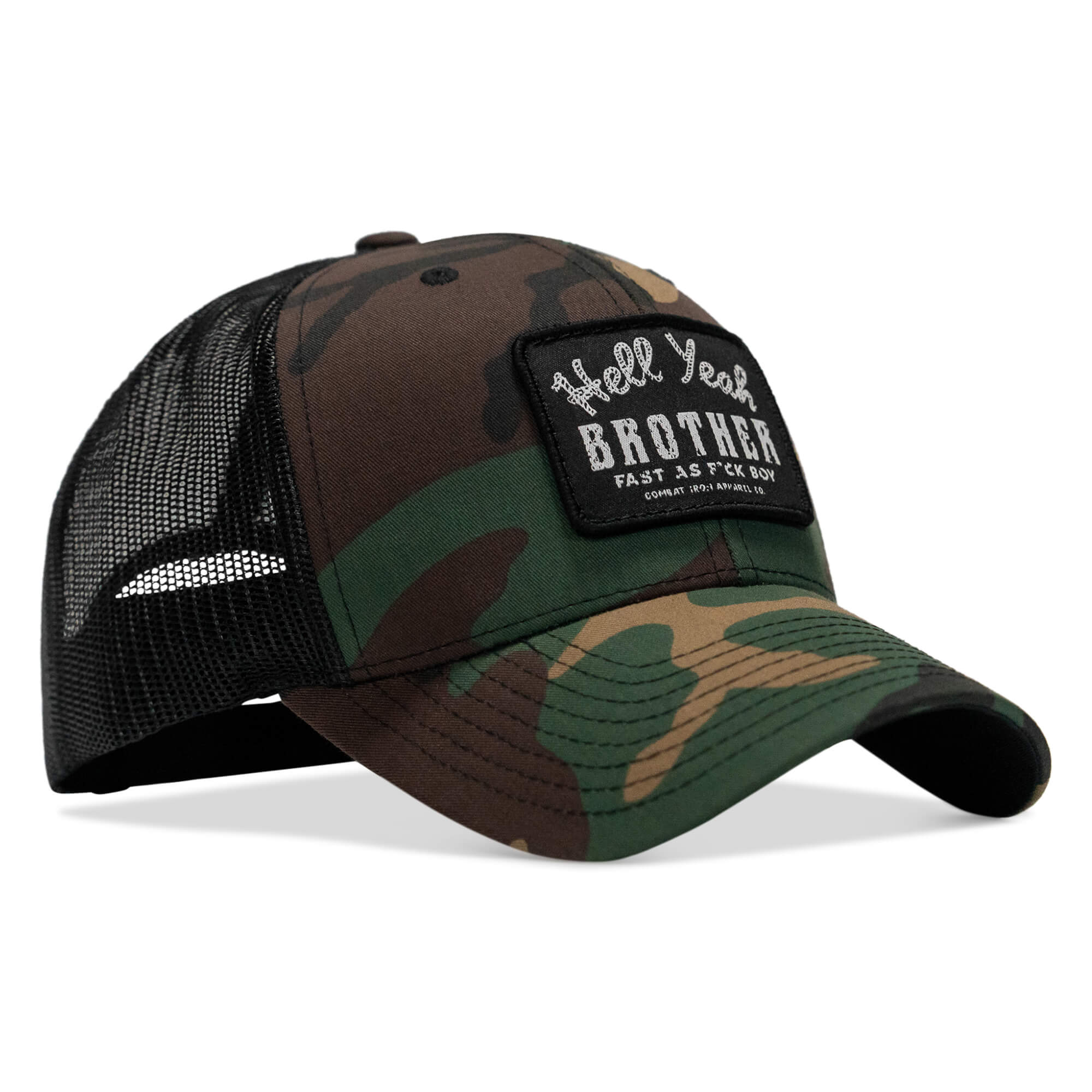 Hell Yeah Brother Patch Snapback Hat - Image 23