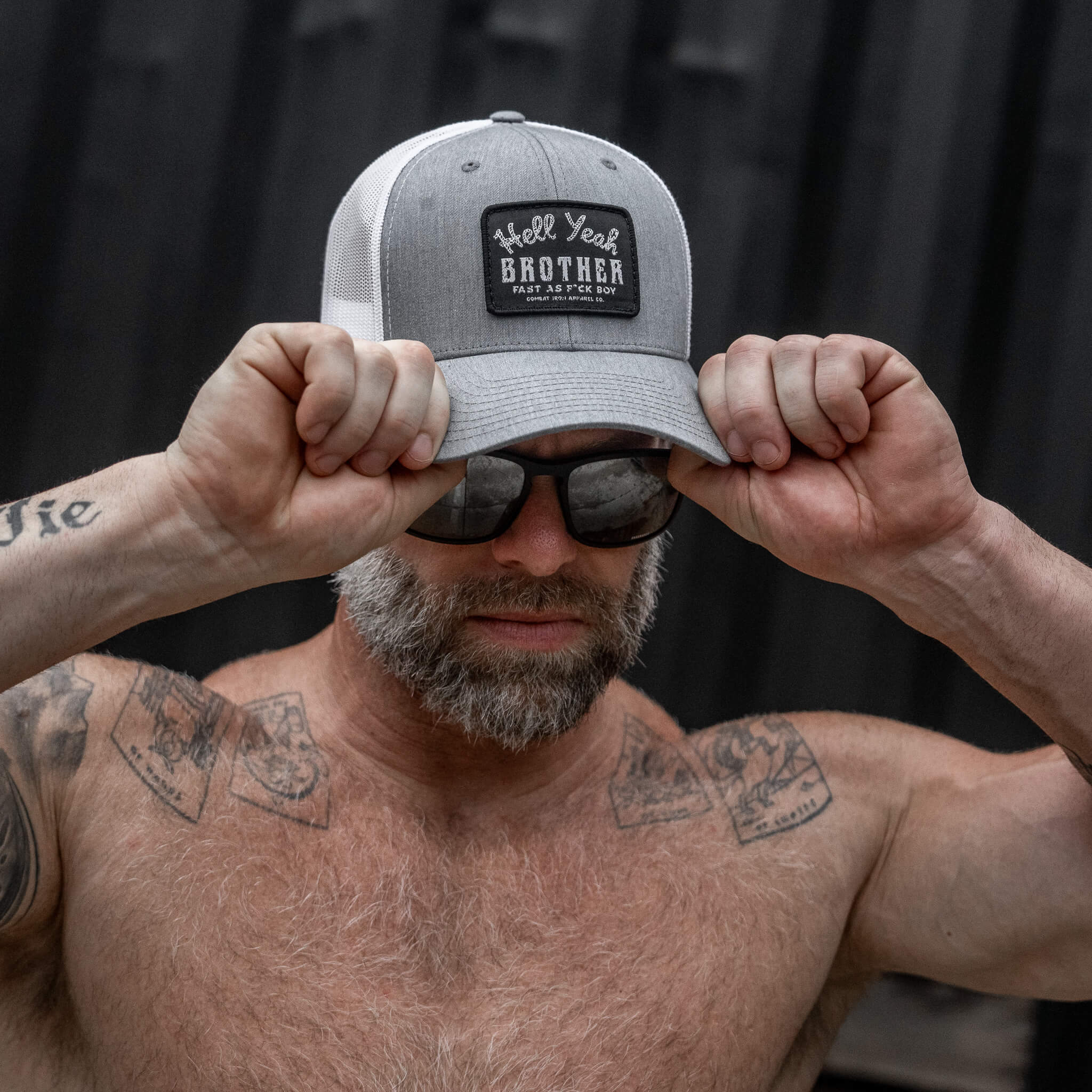 Hell Yeah Brother Patch Snapback Hat - Image 44