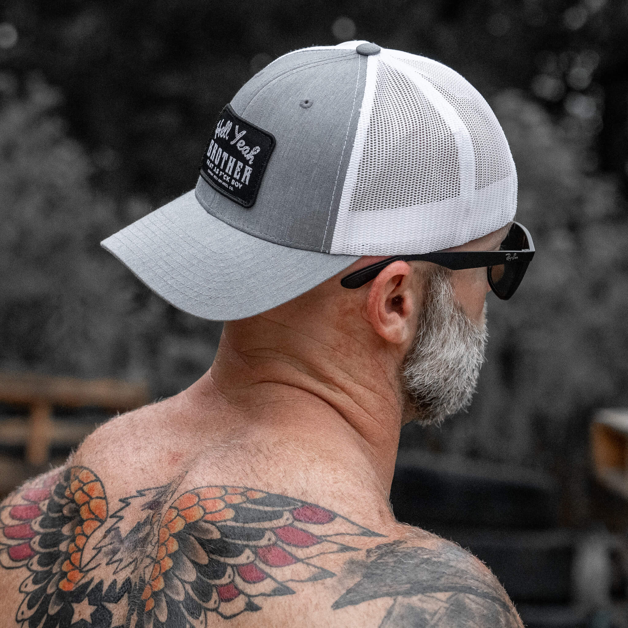 Hell Yeah Brother Patch Snapback Hat - Image 47