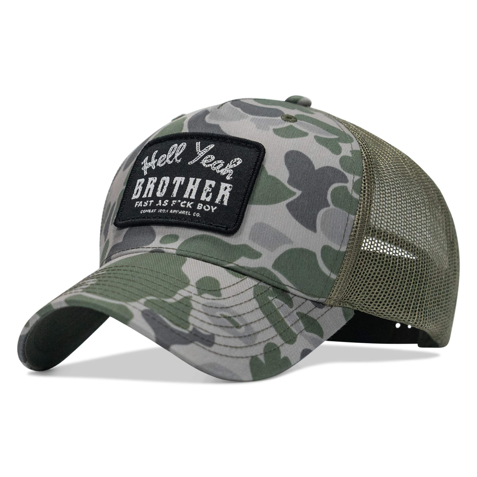 Hell Yeah Brother Patch Snapback Hat - Image 7