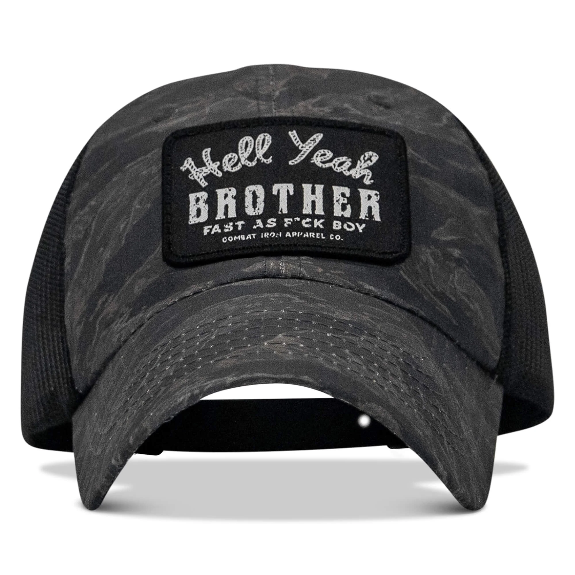 Hell Yeah Brother Patch Tactical Ripstop Mesh Snapback Hat