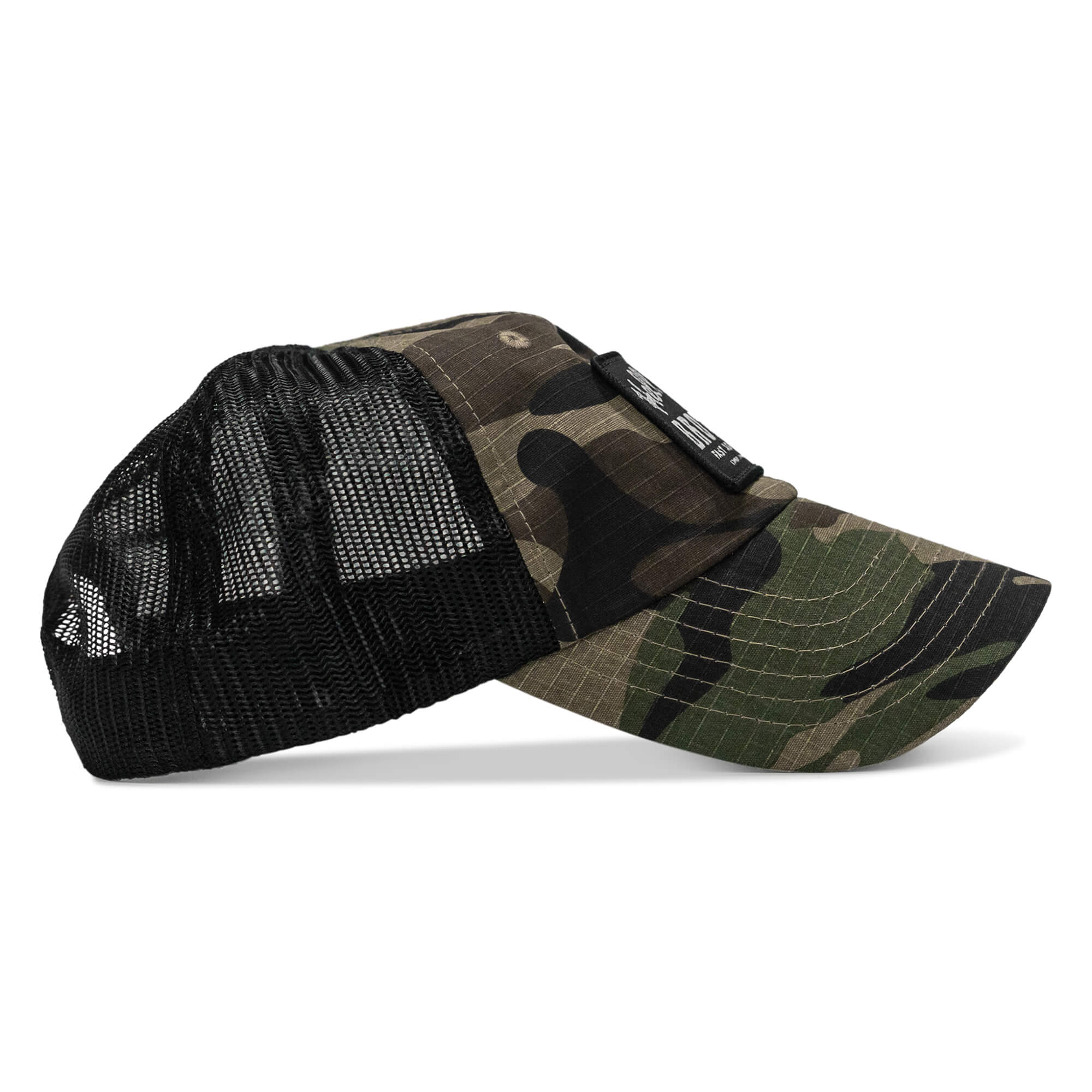 Hell Yeah Brother Patch Tactical Ripstop Mesh Snapback Hat - Image 16
