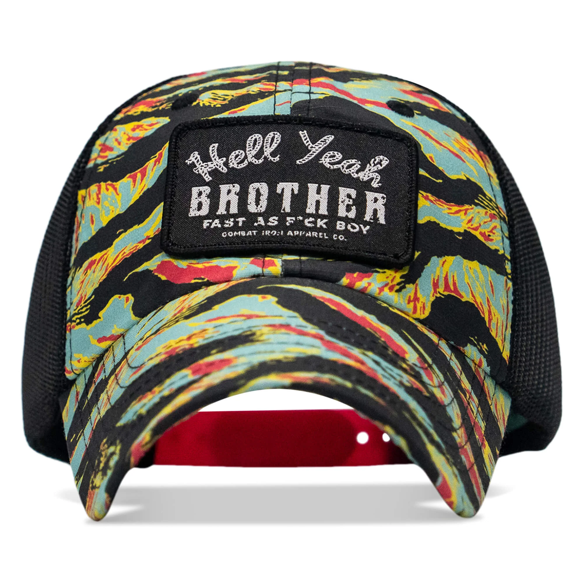 Hell Yeah Brother Patch Tactical Ripstop Mesh Snapback Hat - Image 24