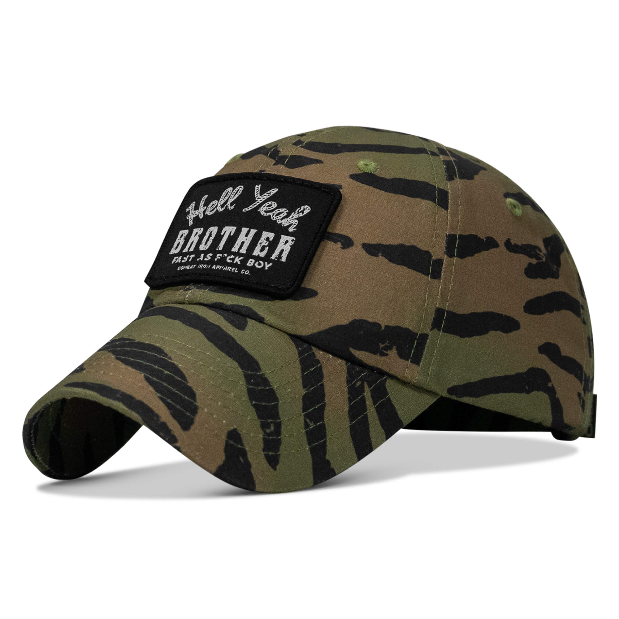 Hell Yeah Brother Patch Tactical Ripstop Mesh Snapback Hat - Image 32
