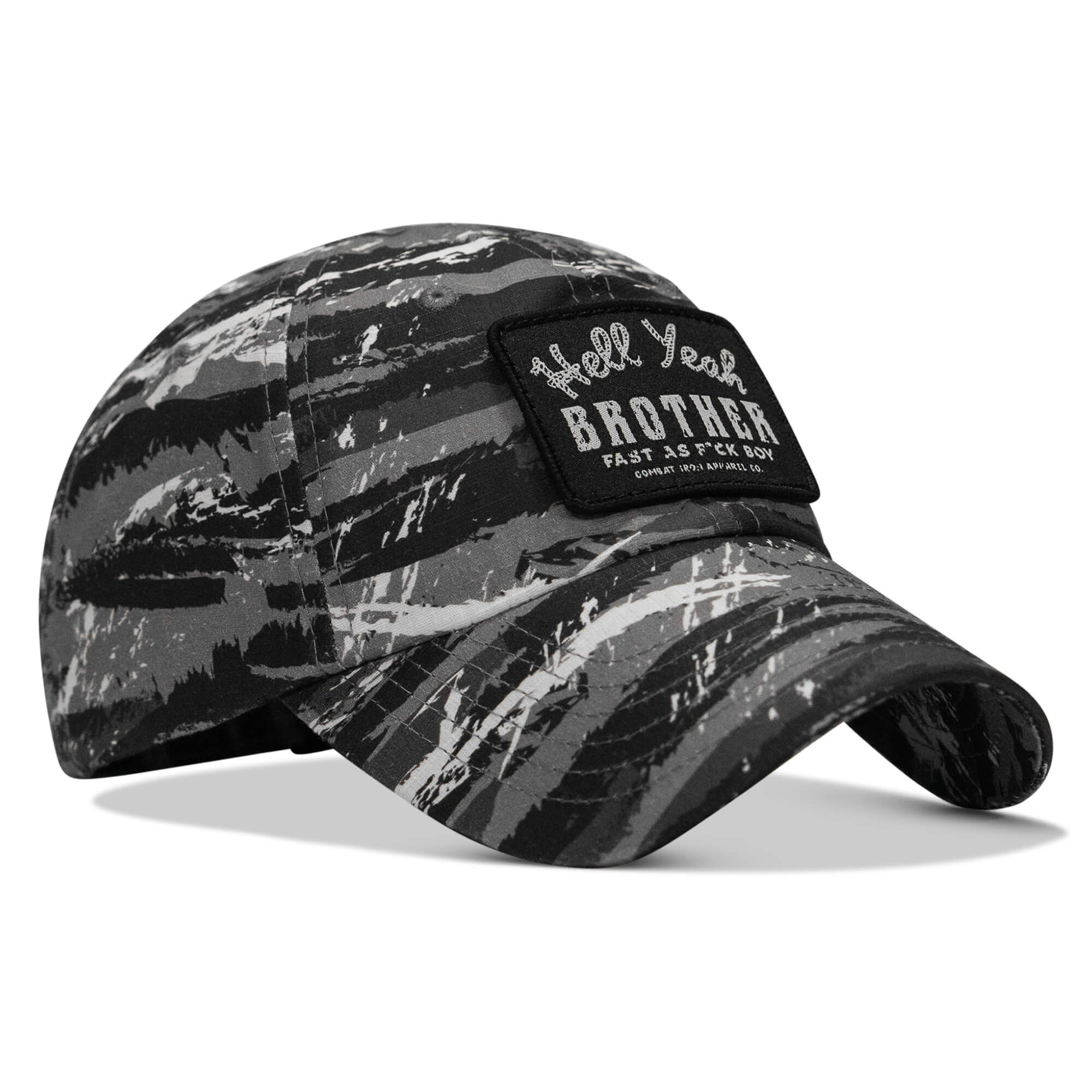 Hell Yeah Brother Patch Tactical Ripstop Mesh Snapback Hat - Image 38