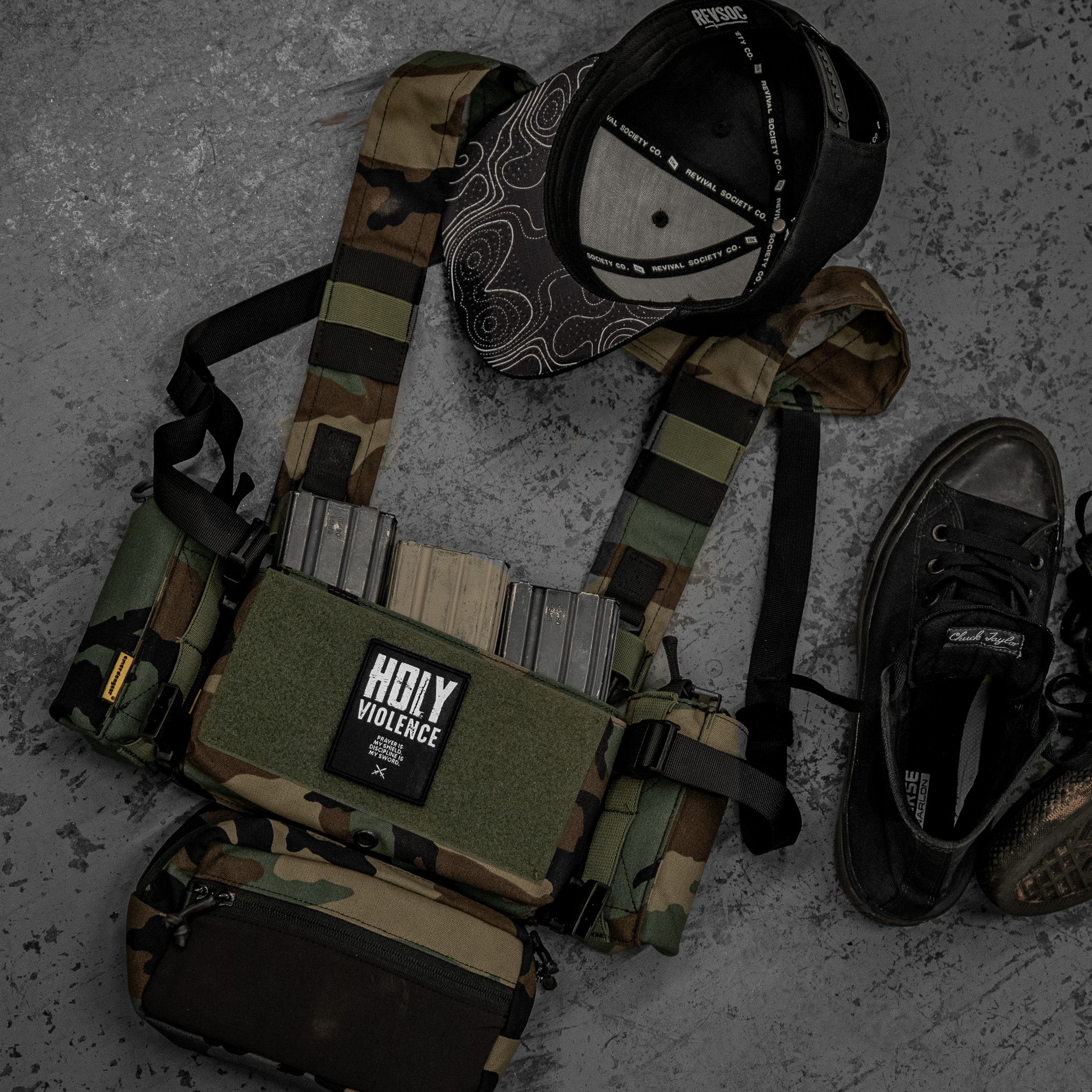 Holy Violence Velcro Patch - Image 2