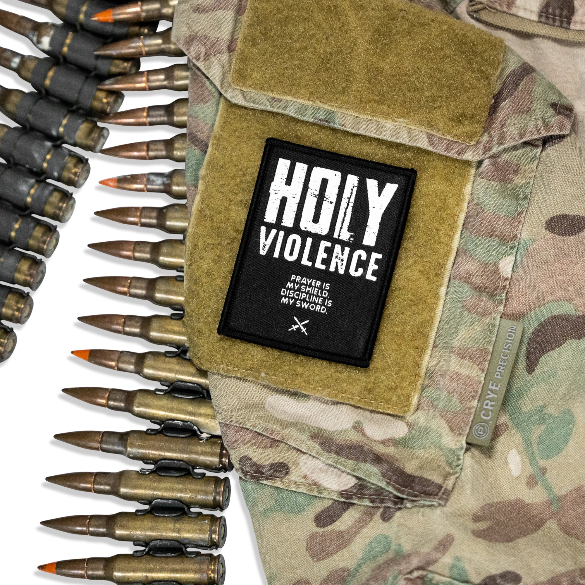 Holy Violence Velcro Patch - Image 4
