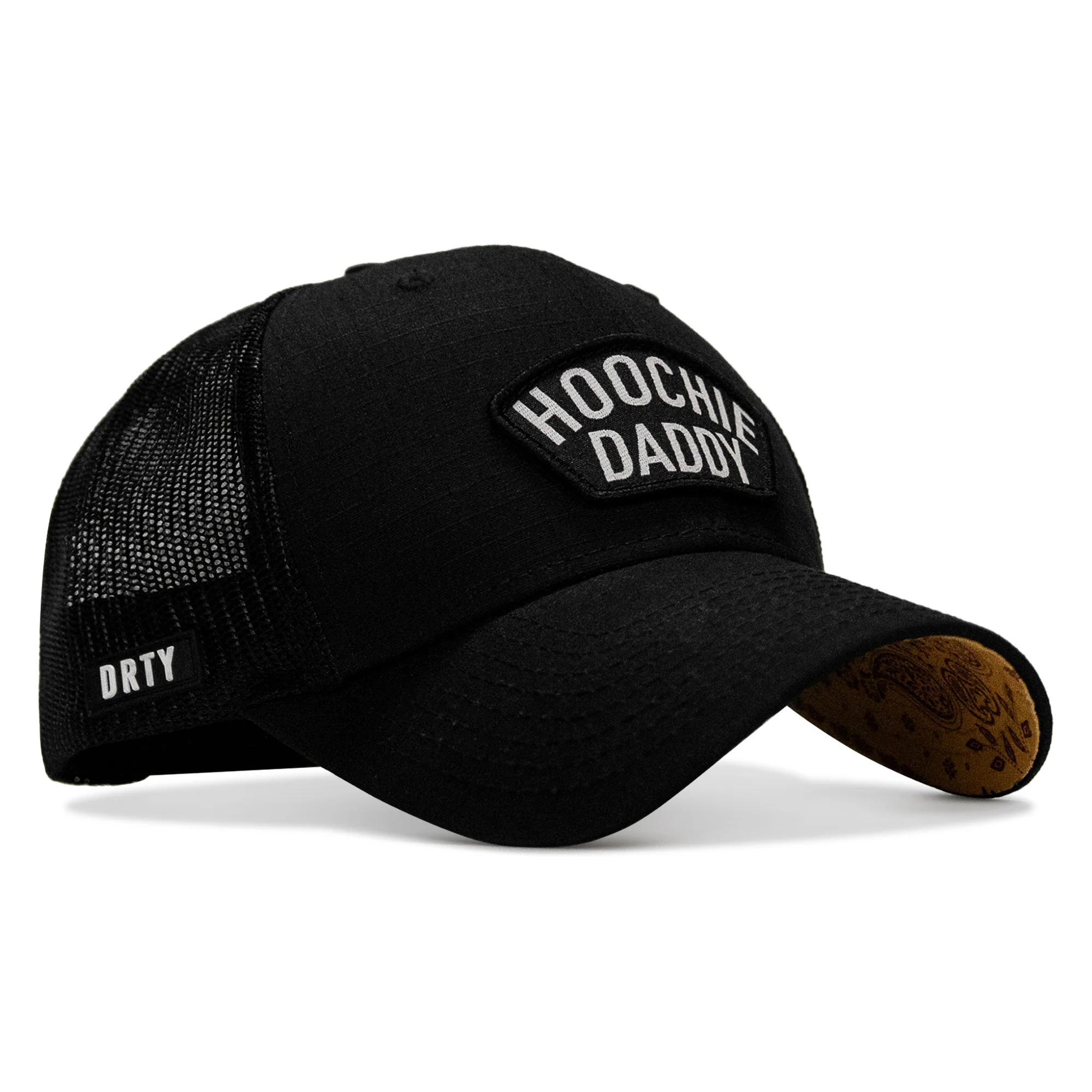 Hoochie Daddy Arched Patch Original Ripstop Snapback Hat - Image 12