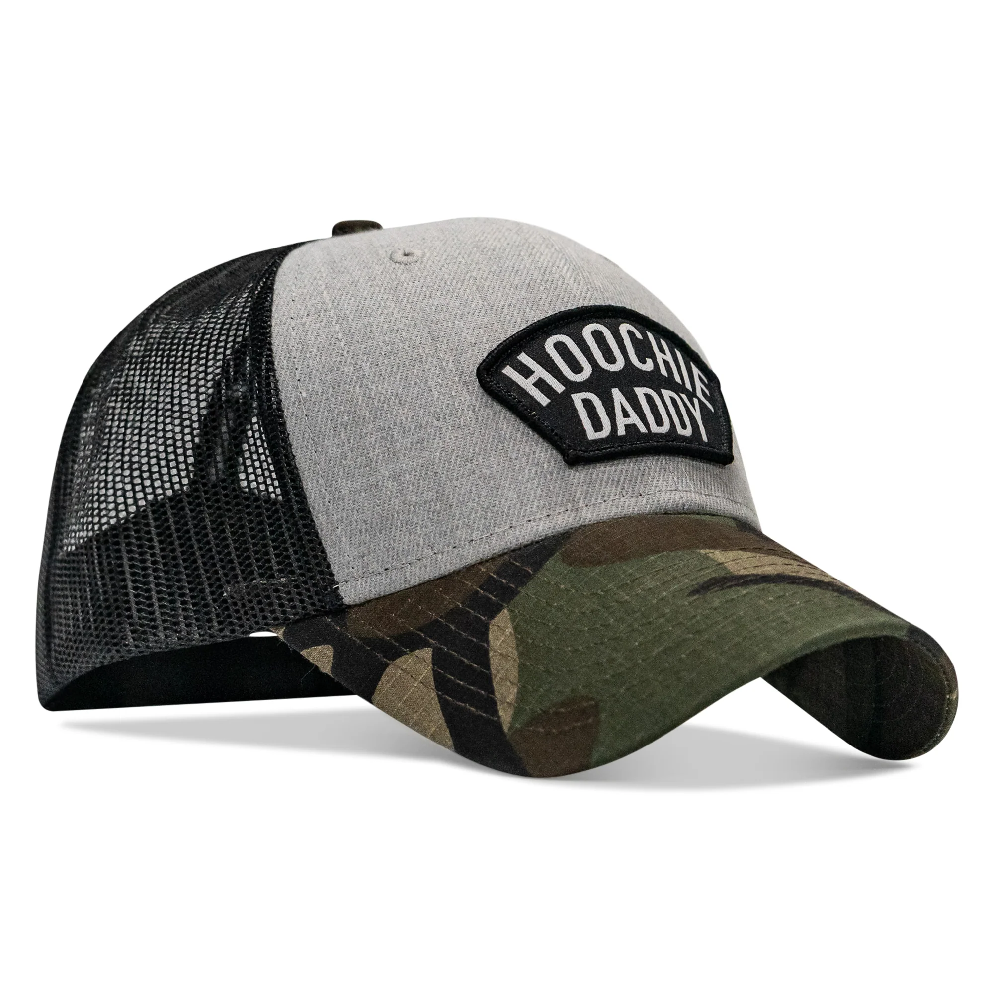 Hoochie Daddy Arched Patch Original Ripstop Snapback Hat - Image 18