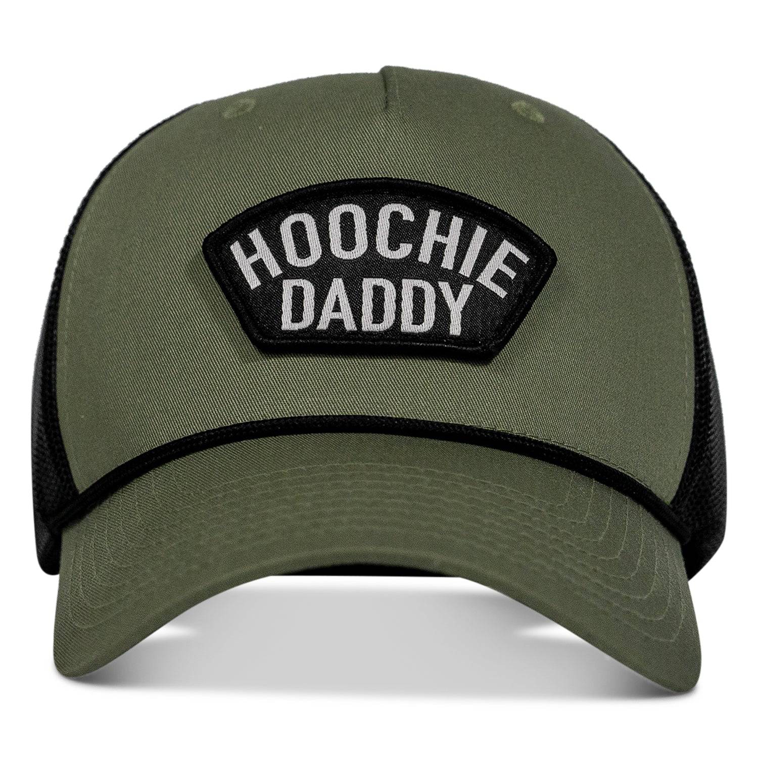 Hoochie Daddy Arched Patch Rope Snapback Hat - Image 4