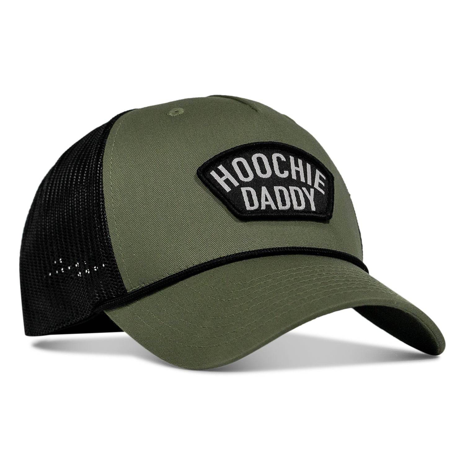 Hoochie Daddy Arched Patch Rope Snapback Hat - Image 5