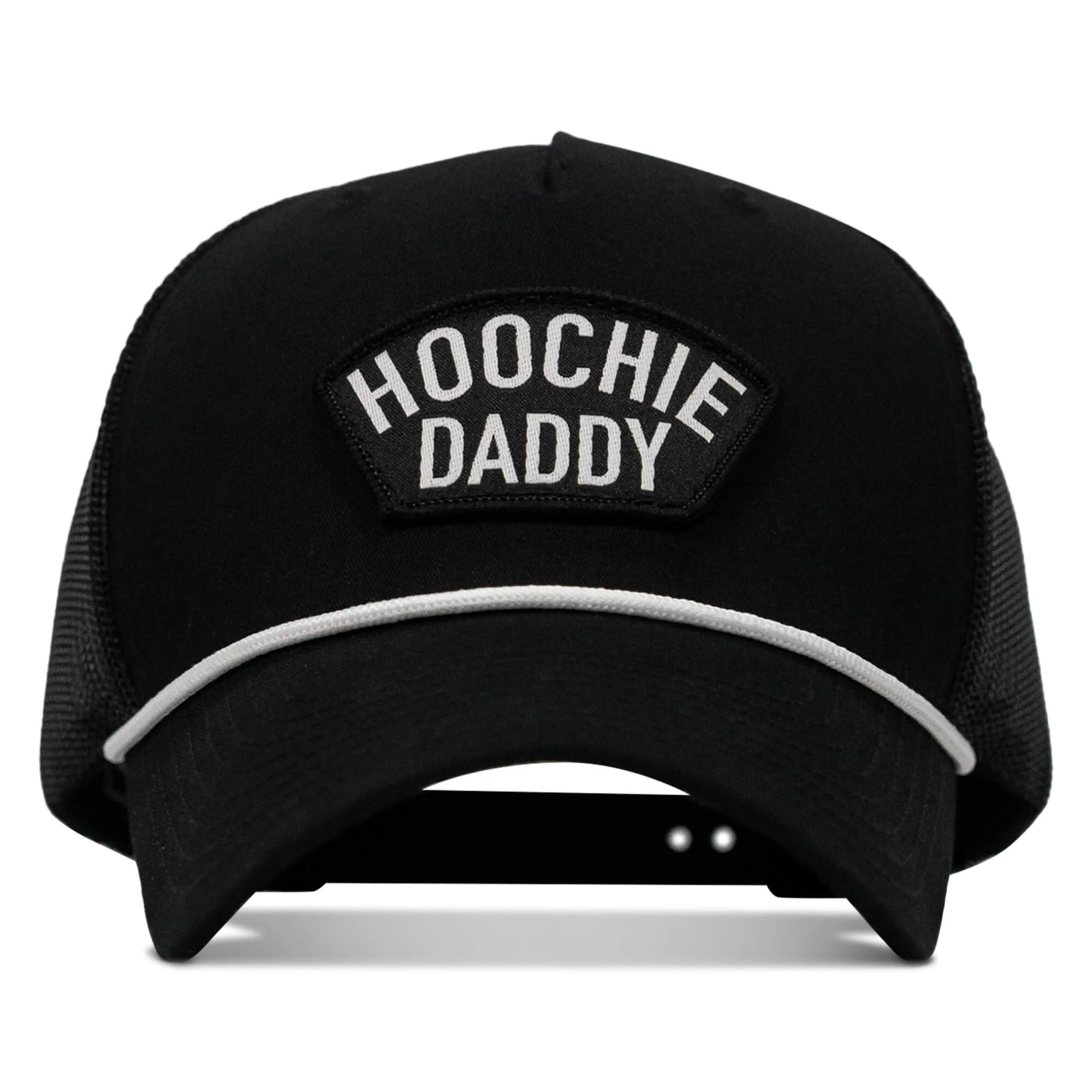Hoochie Daddy Arched Patch Rope Snapback Hat - Image 7