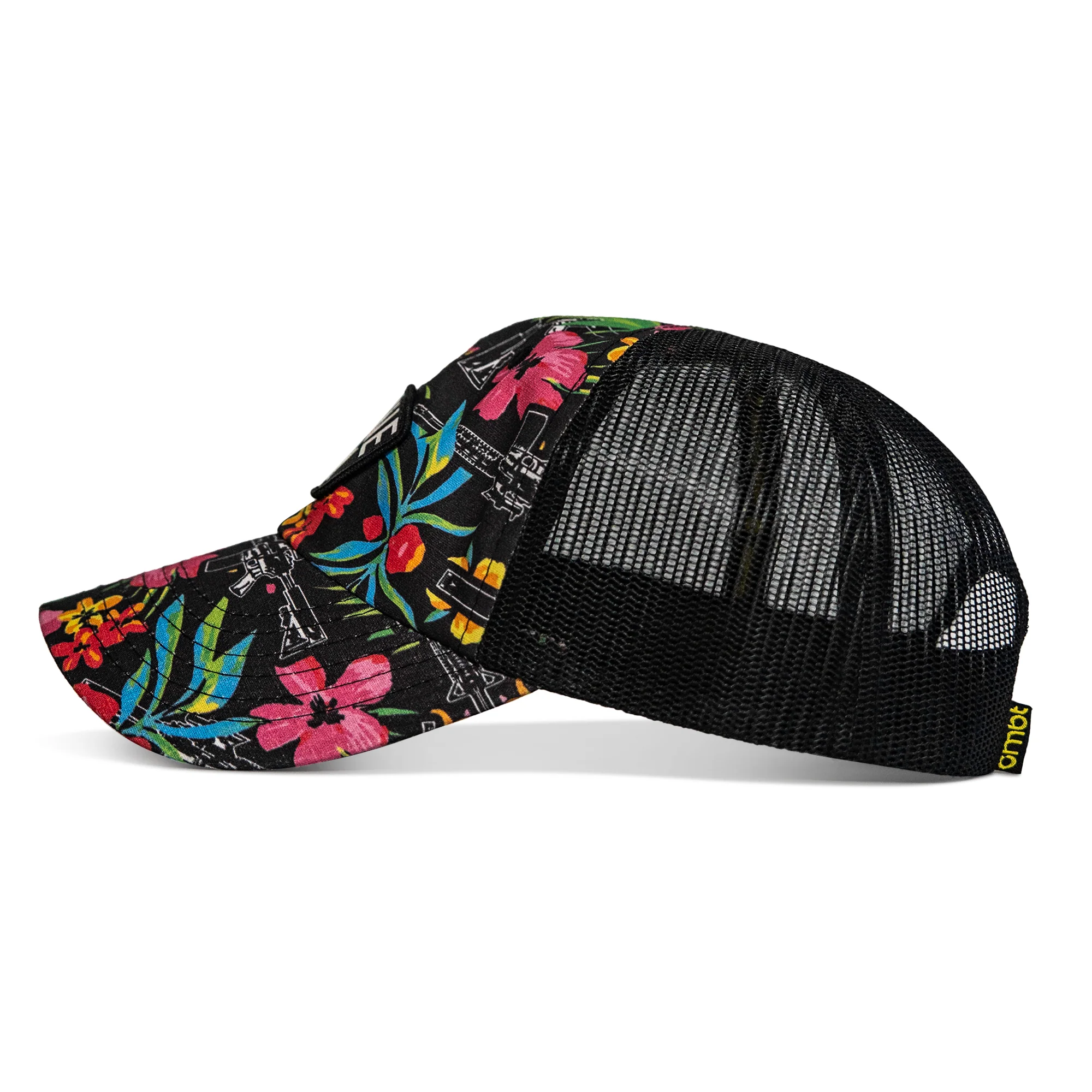 Hoochie Daddy Arched Patch Tactical Ripstop Mesh Snapback Hat - Image 12