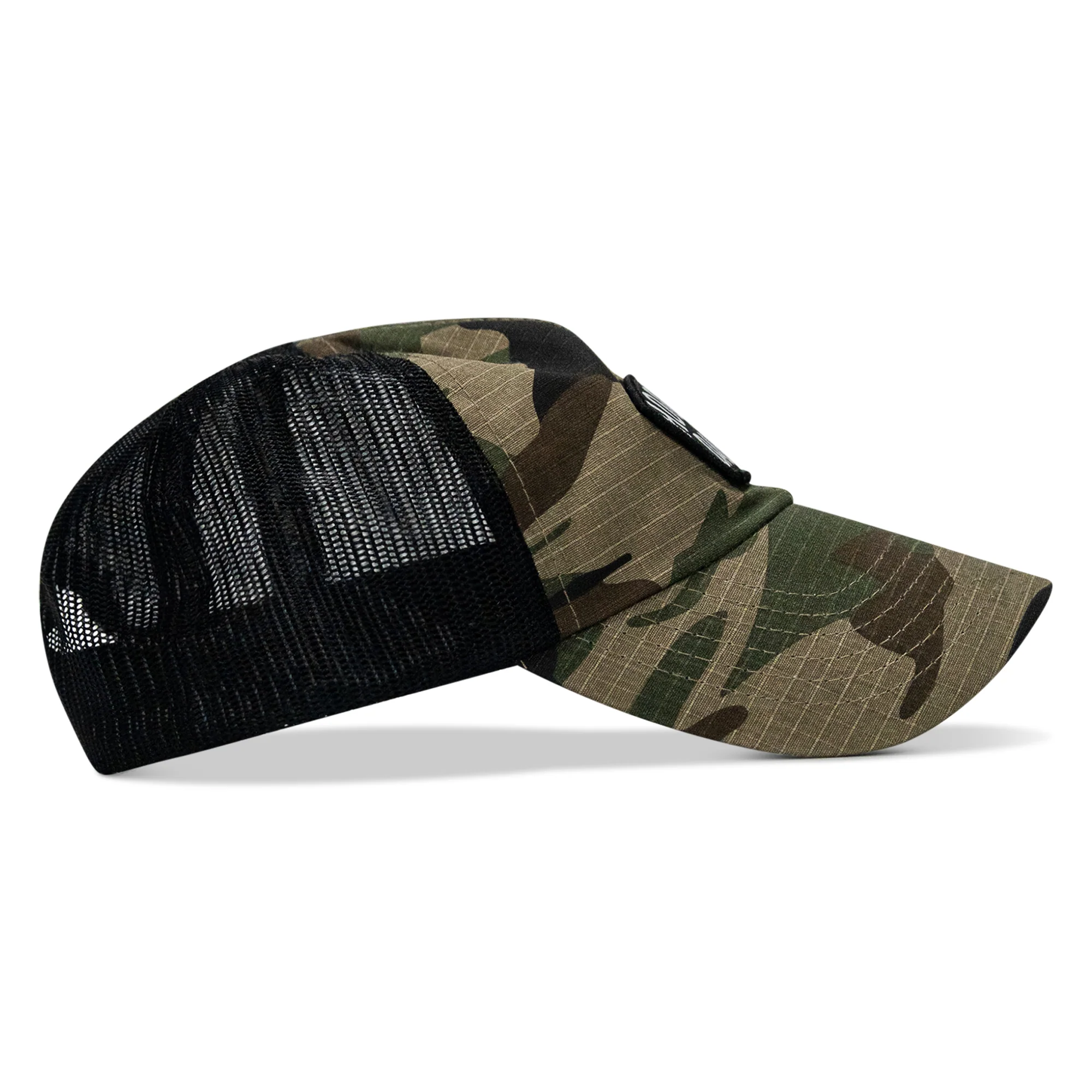 Hoochie Daddy Arched Patch Tactical Ripstop Mesh Snapback Hat - Image 17