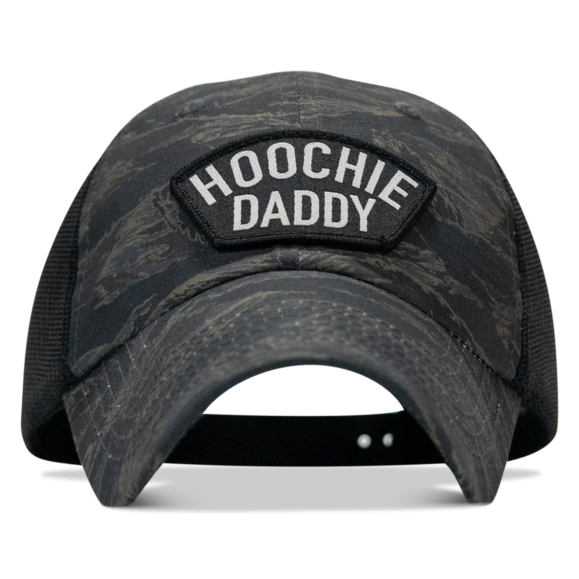 Hoochie Daddy Arched Patch Tactical Ripstop Mesh Snapback Hat - Image 26