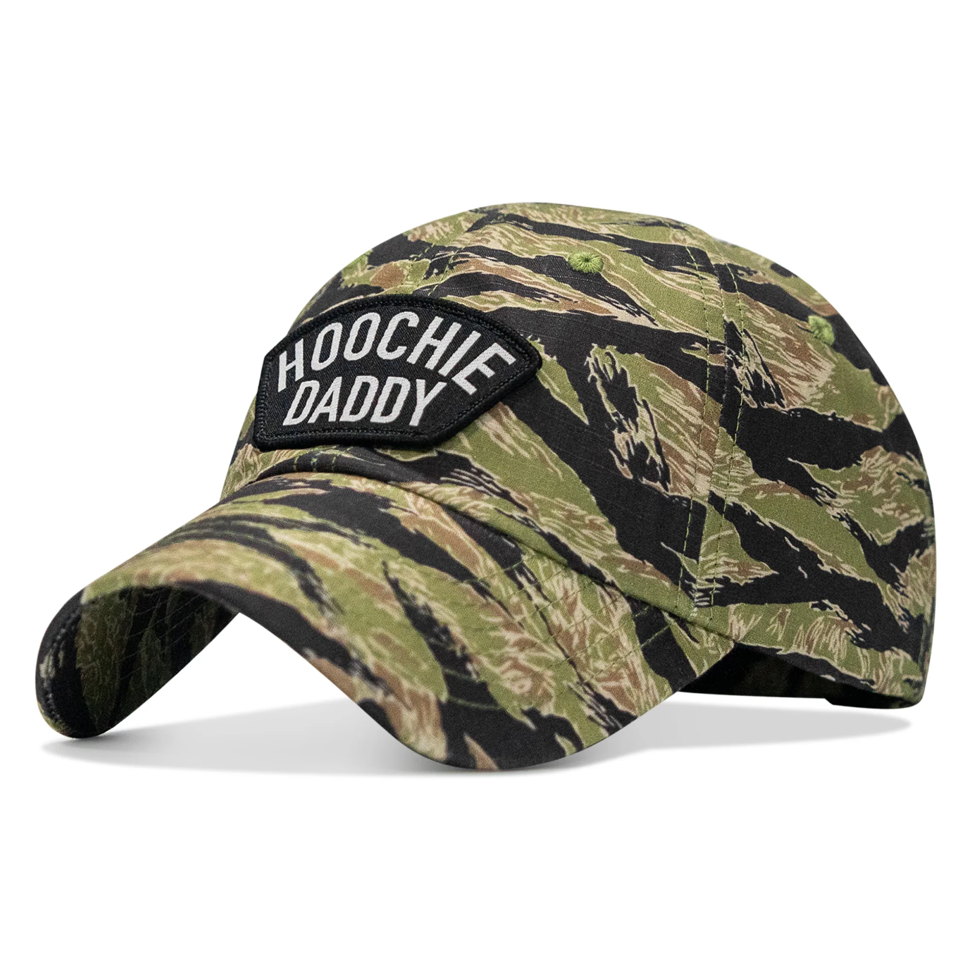 Hoochie Daddy Arched Patch Tactical Ripstop Mesh Snapback Hat - Image 43