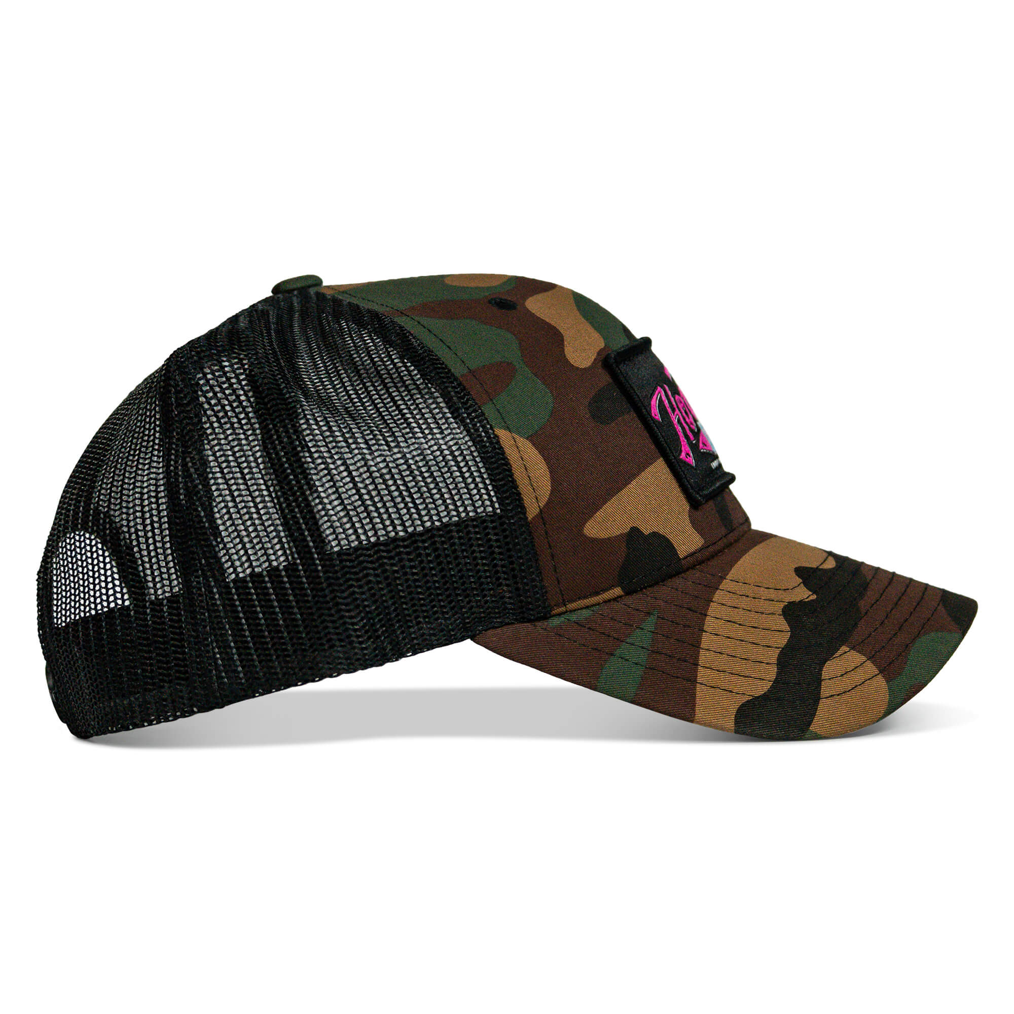 Hoochie Daddy Retro Script Patch Snapback Hat - Image 11