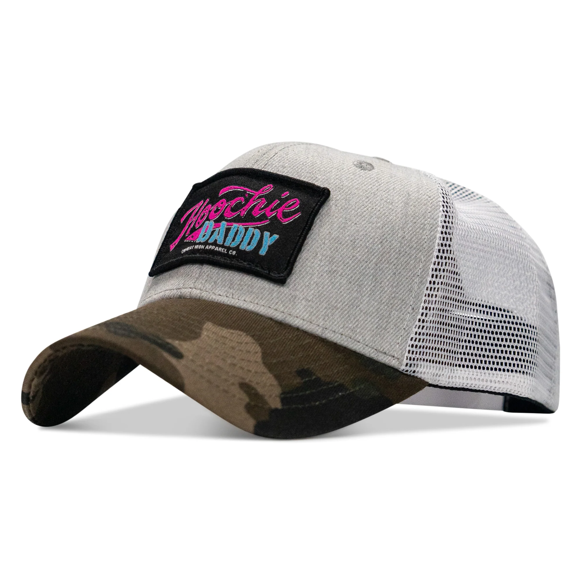 Hoochie Daddy Retro Script Patch Snapback Hat - Image 16