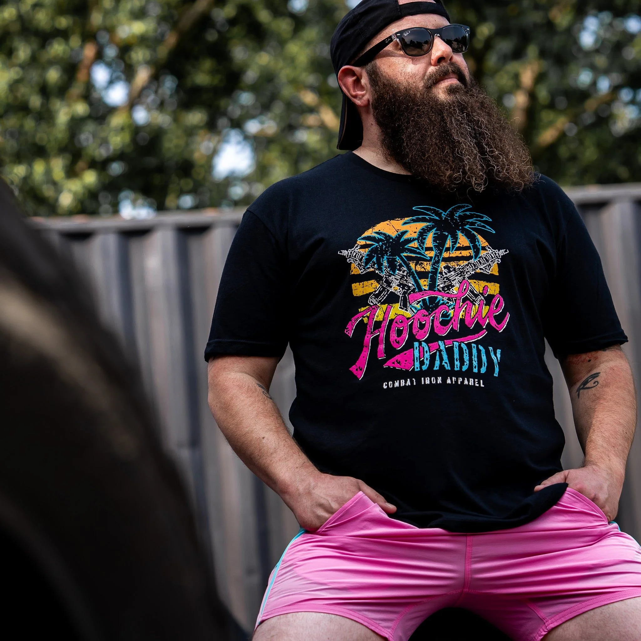 Hoochie Daddy Sunset Men's T-Shirt - Image 5