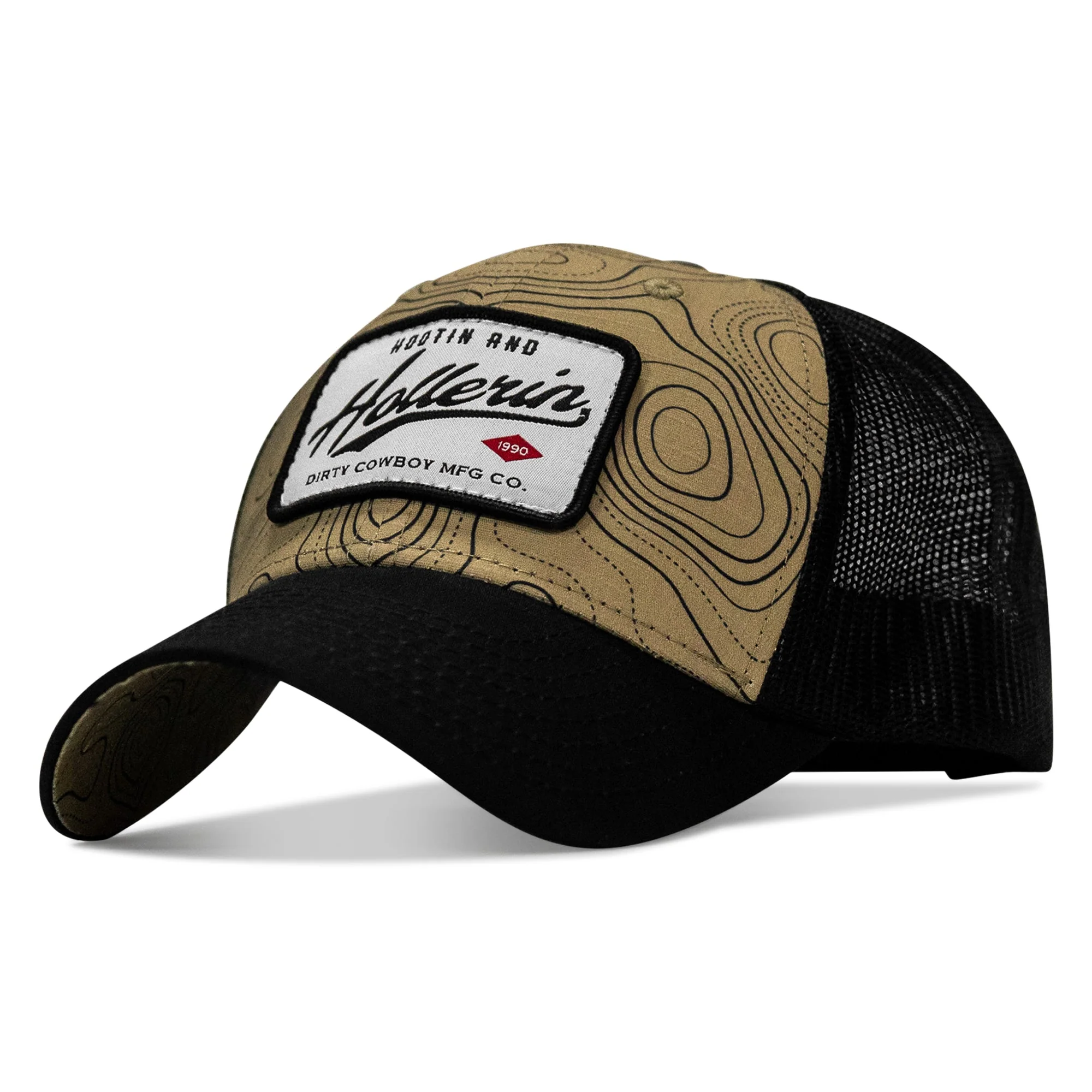 Hootin And Hollerin Patch Original Ripstop Classic Snapback Hat - Image 12