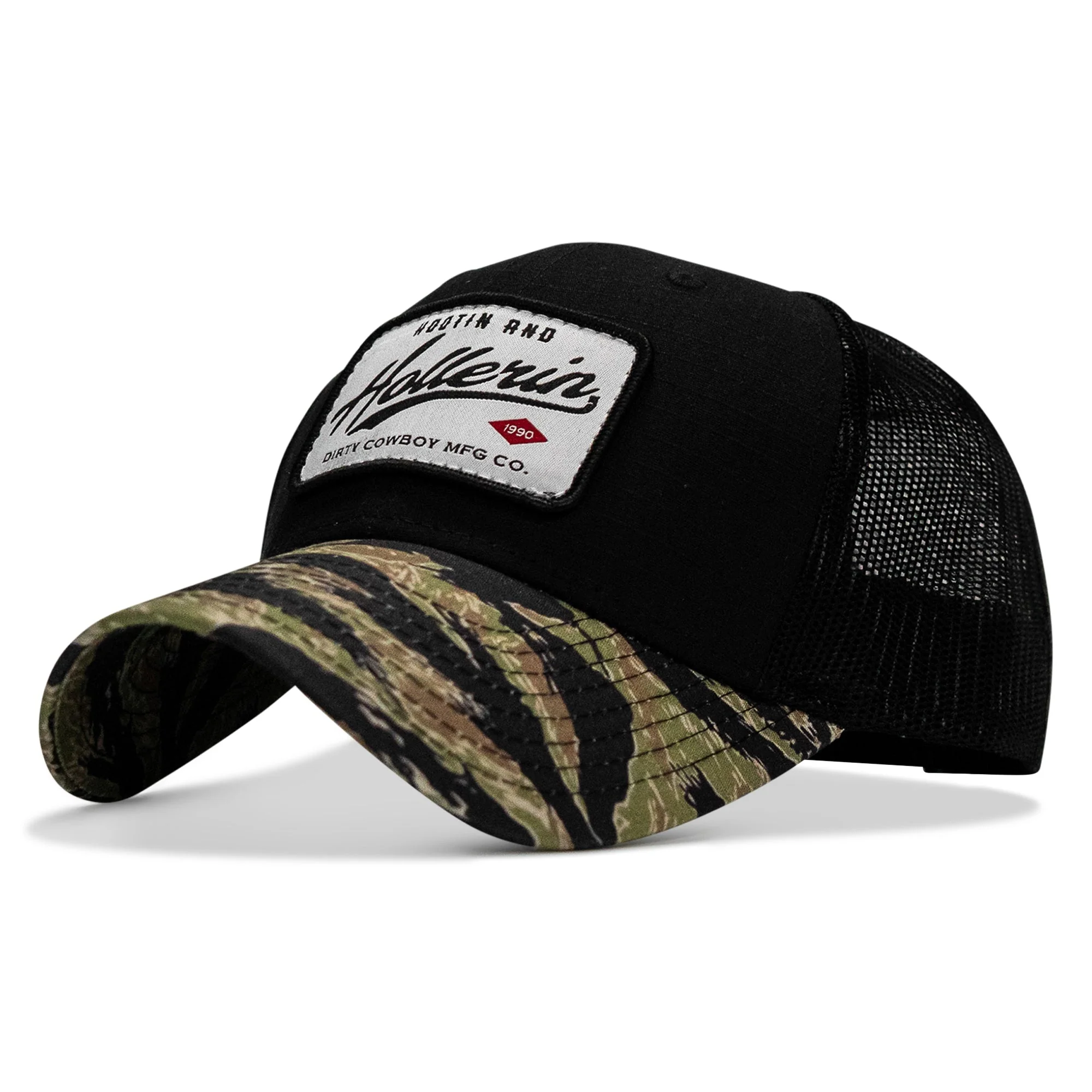 Hootin And Hollerin Patch Original Ripstop Classic Snapback Hat - Image 3