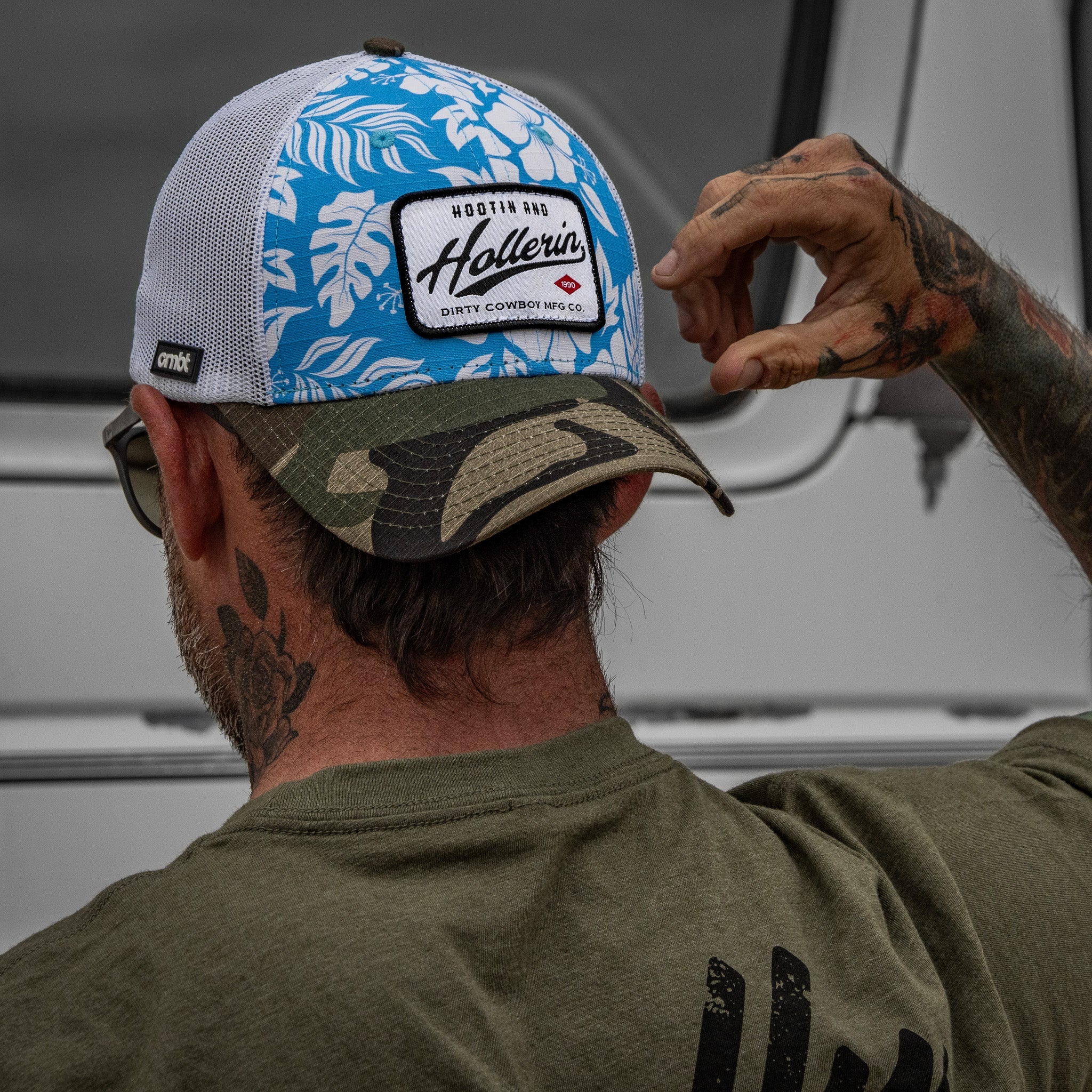 Hootin And Hollerin Patch Original Ripstop Classic Snapback Hat - Image 36