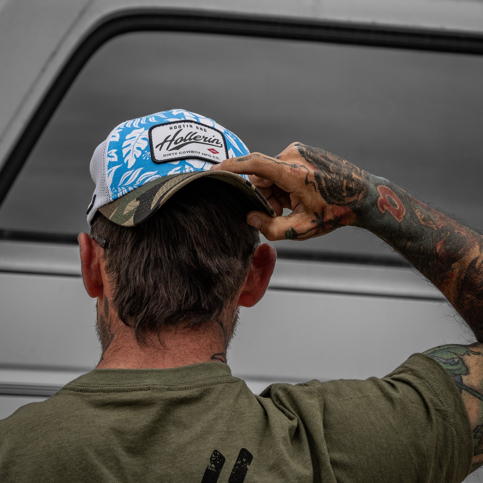 Hootin And Hollerin Patch Original Ripstop Classic Snapback Hat - Image 39