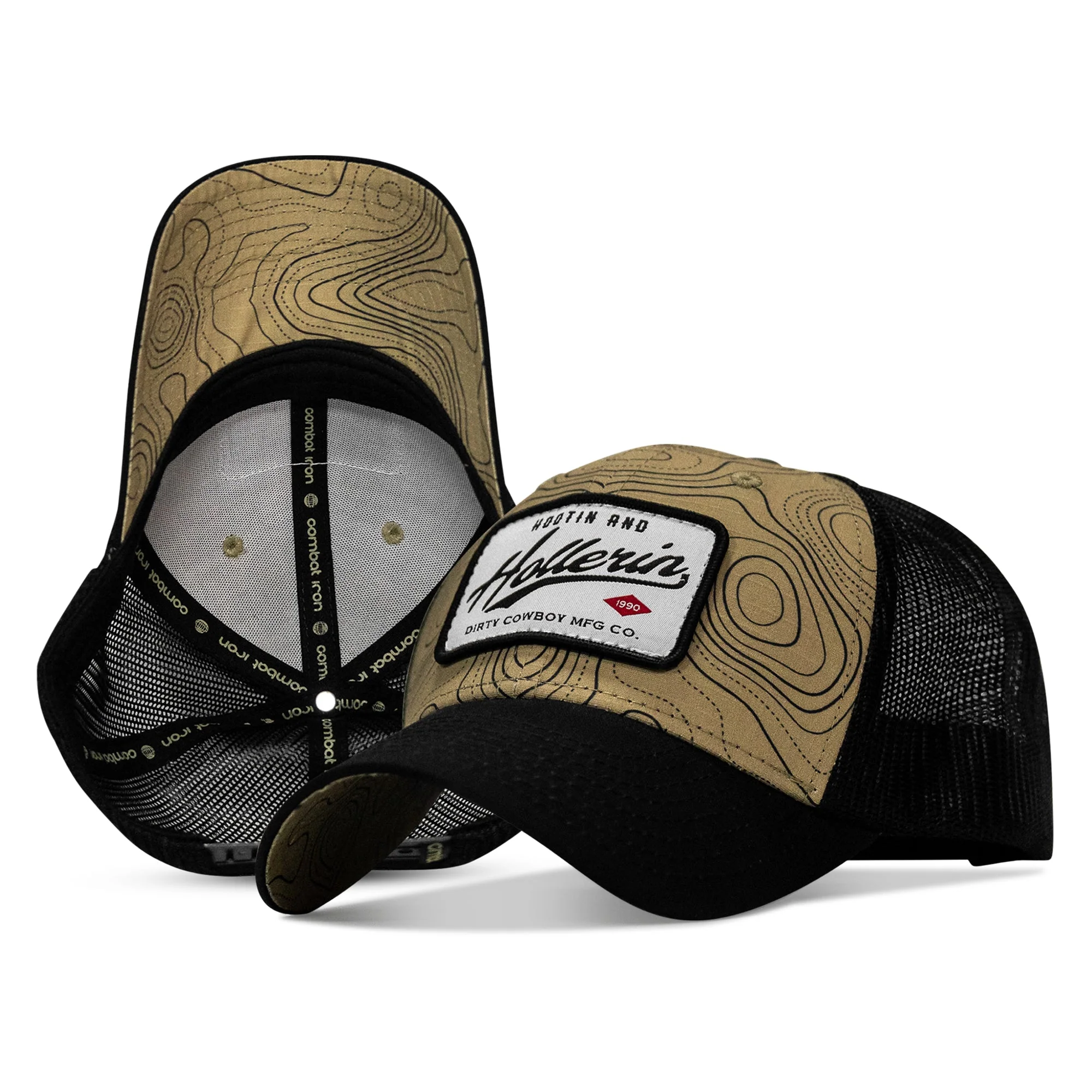 Hootin And Hollerin Patch Original Ripstop Classic Snapback Hat - Image 8