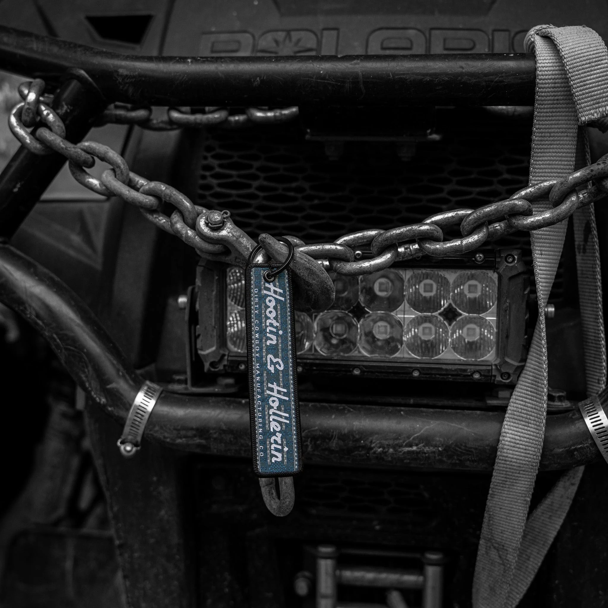 Hootin & Hollerin Flight Tag Keychain - Image 2