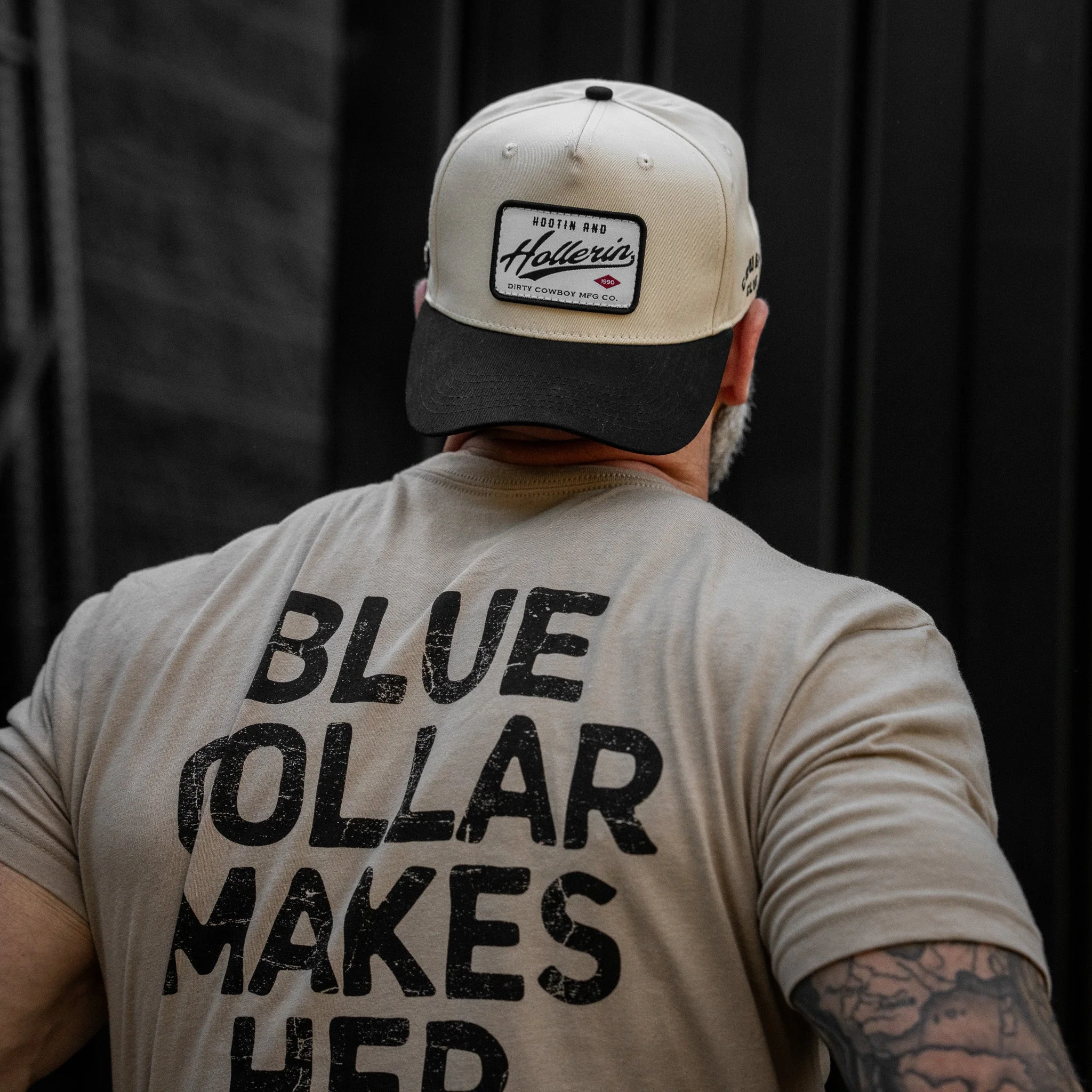 Hootin' & Hollerin' Patch 5 Panel Workhorse Snapback - Image 8