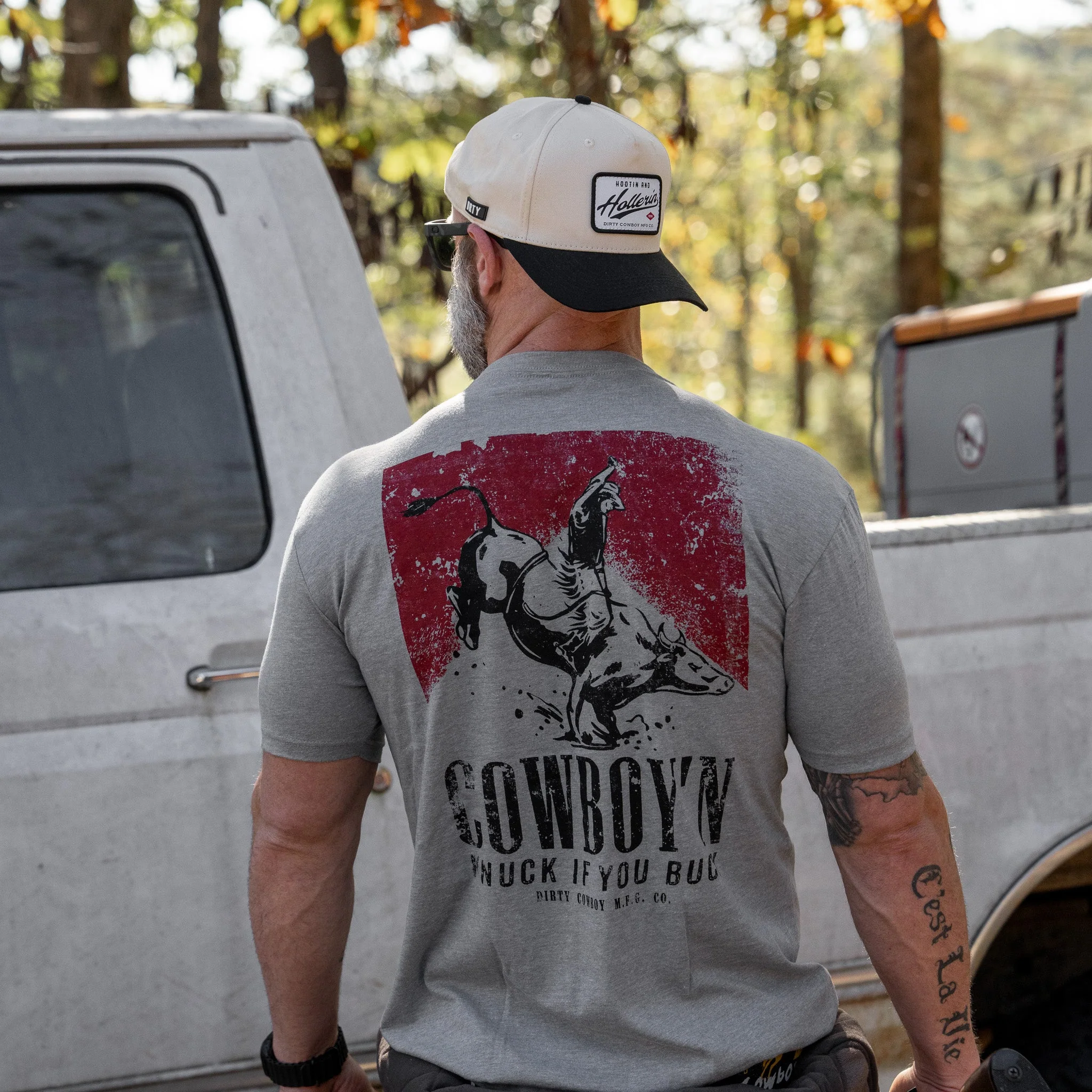 Hootin' & Hollerin' Patch 5 Panel Workhorse Snapback - Image 9