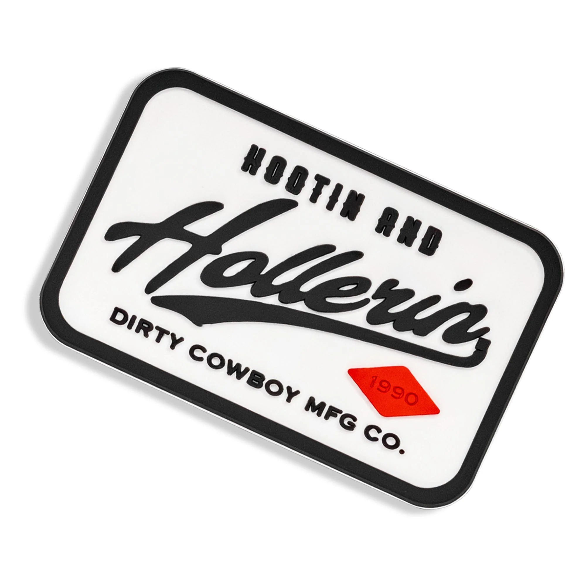 Hootin' & Hollerin' PVC Velcro Patch - Image 4