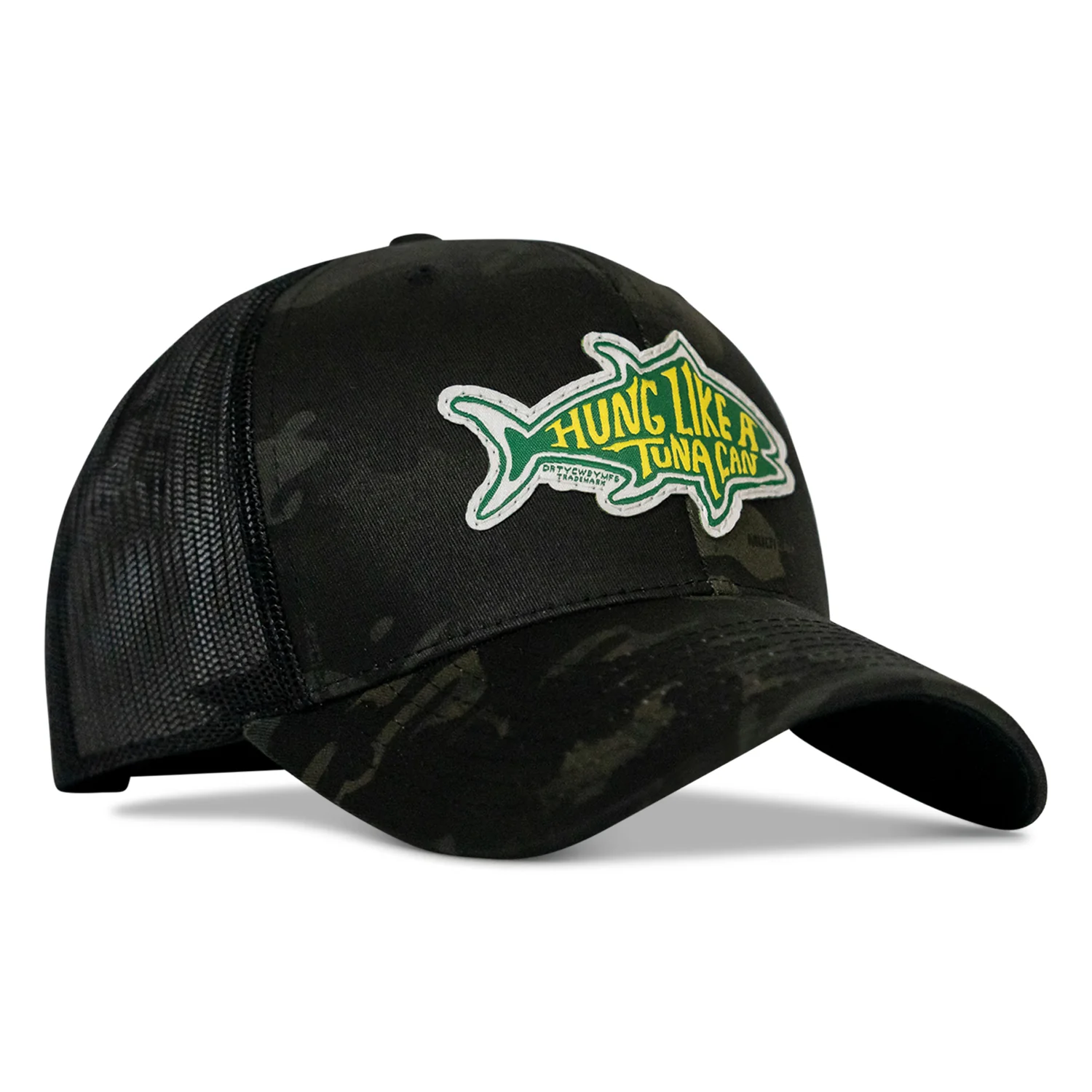 Hung Like A Tuna Can Snapback Hat - Image 2