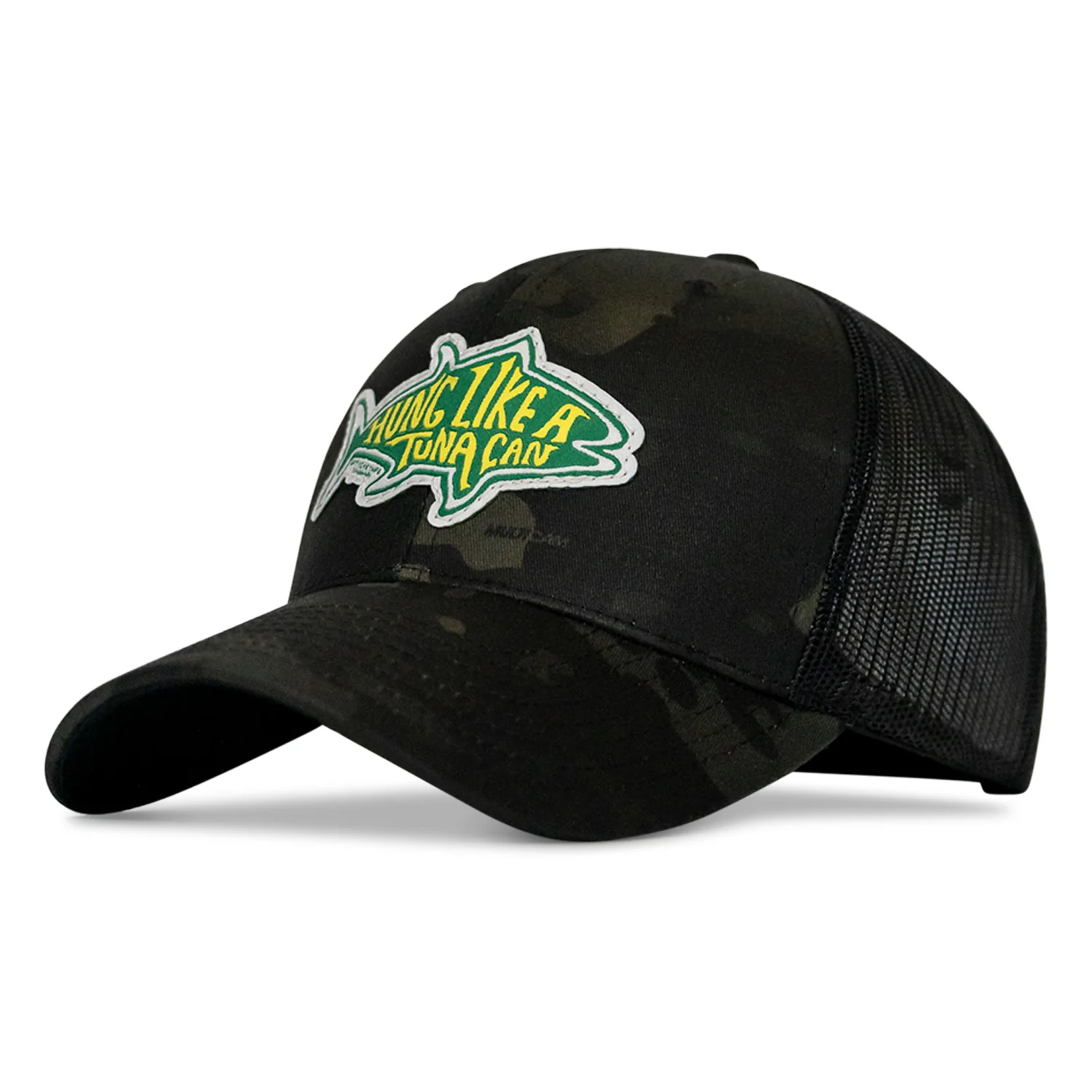 Hung Like A Tuna Can Snapback Hat - Image 3